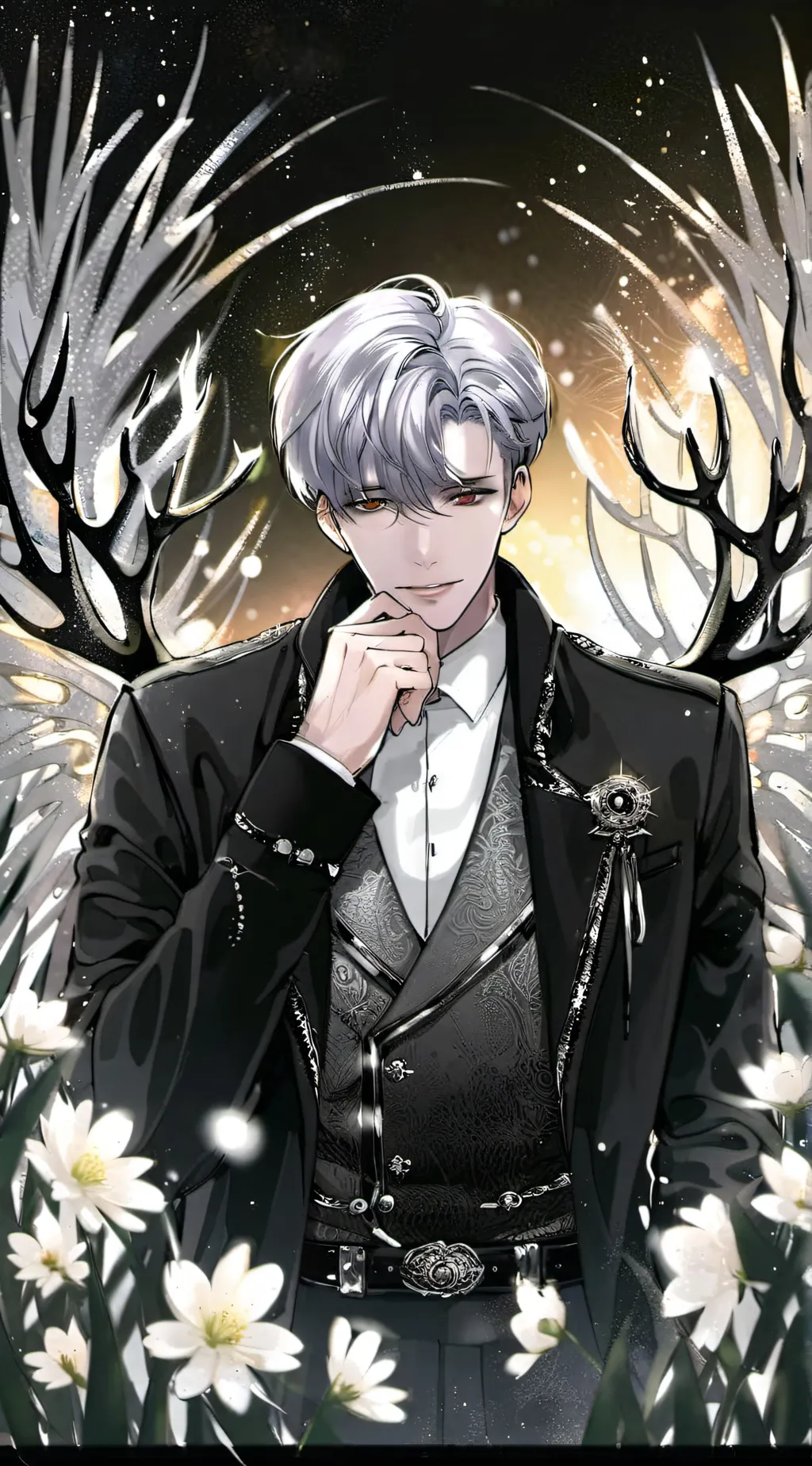 ai character: Leon background