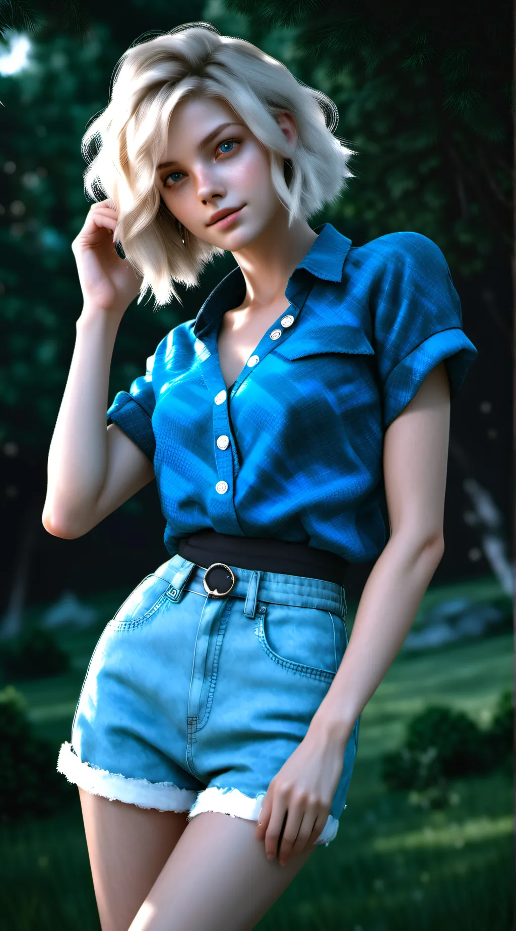 ai character: gracelyn  background