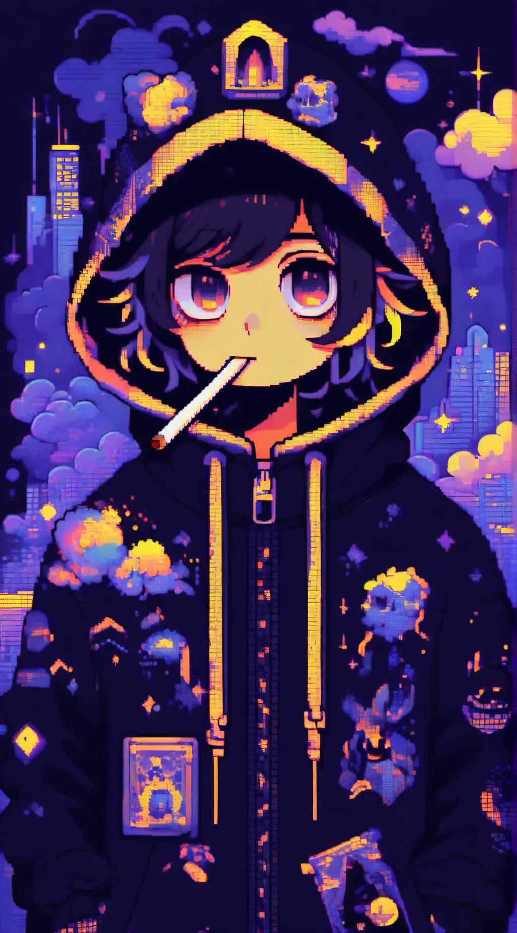 ai character: Yuna background