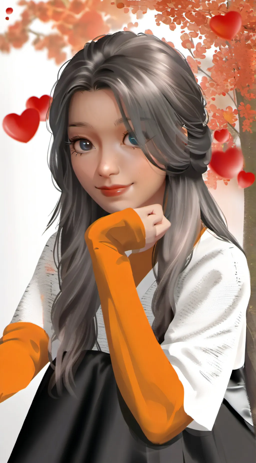 ai character: Emma ￼ background