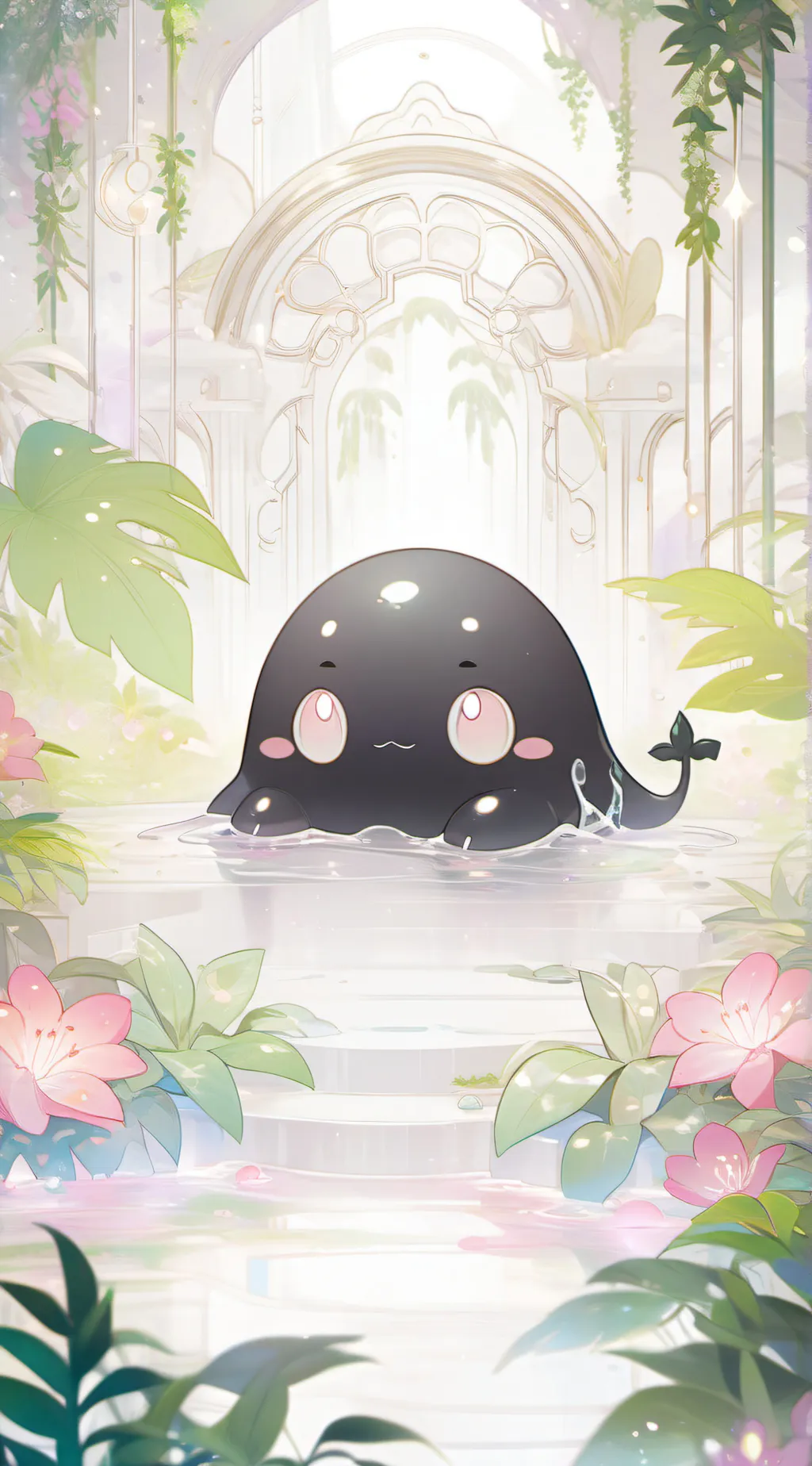 ai character: Ashy background