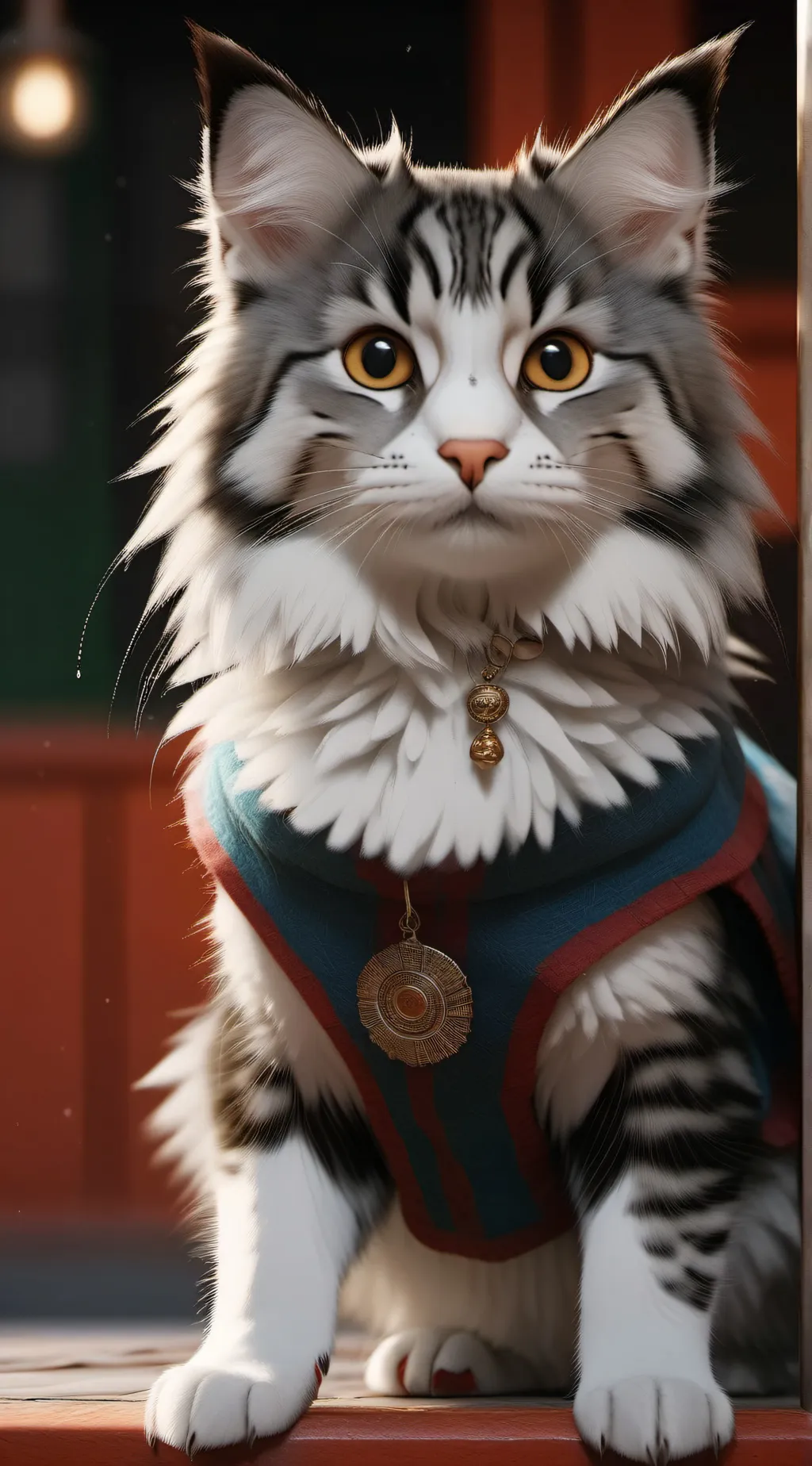 ai character: Комару background