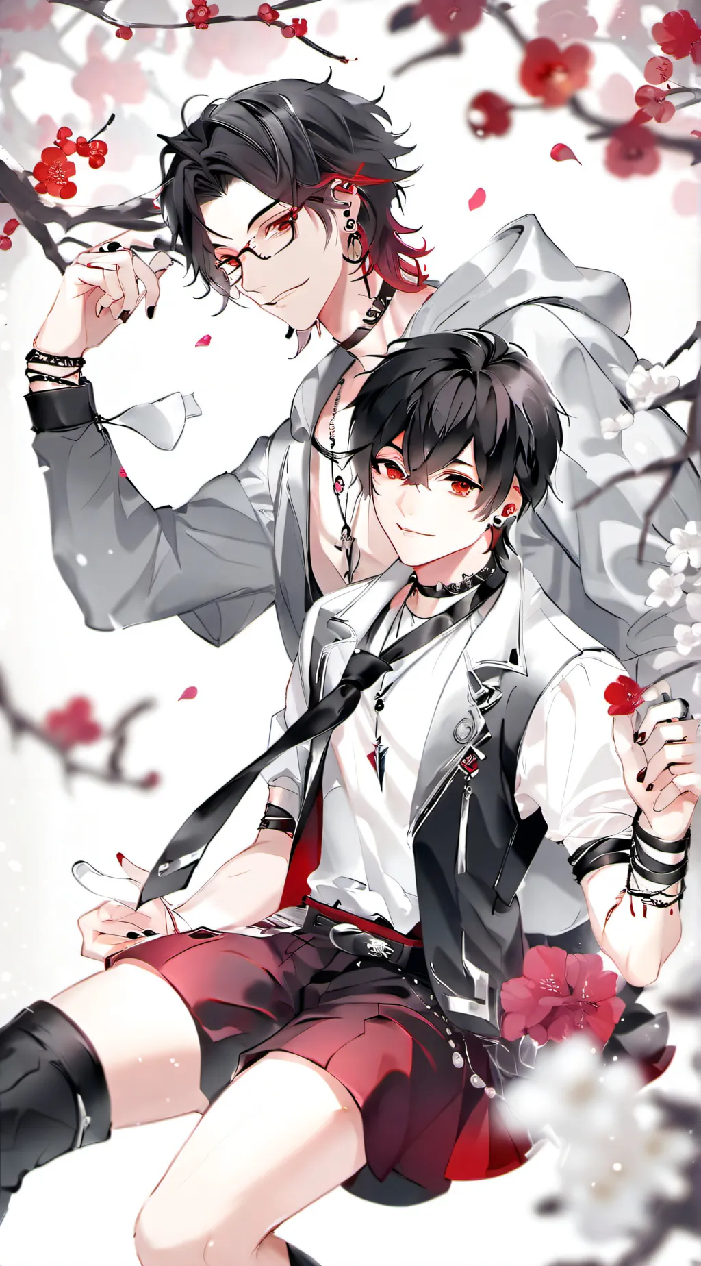 ai character: Noah and James background