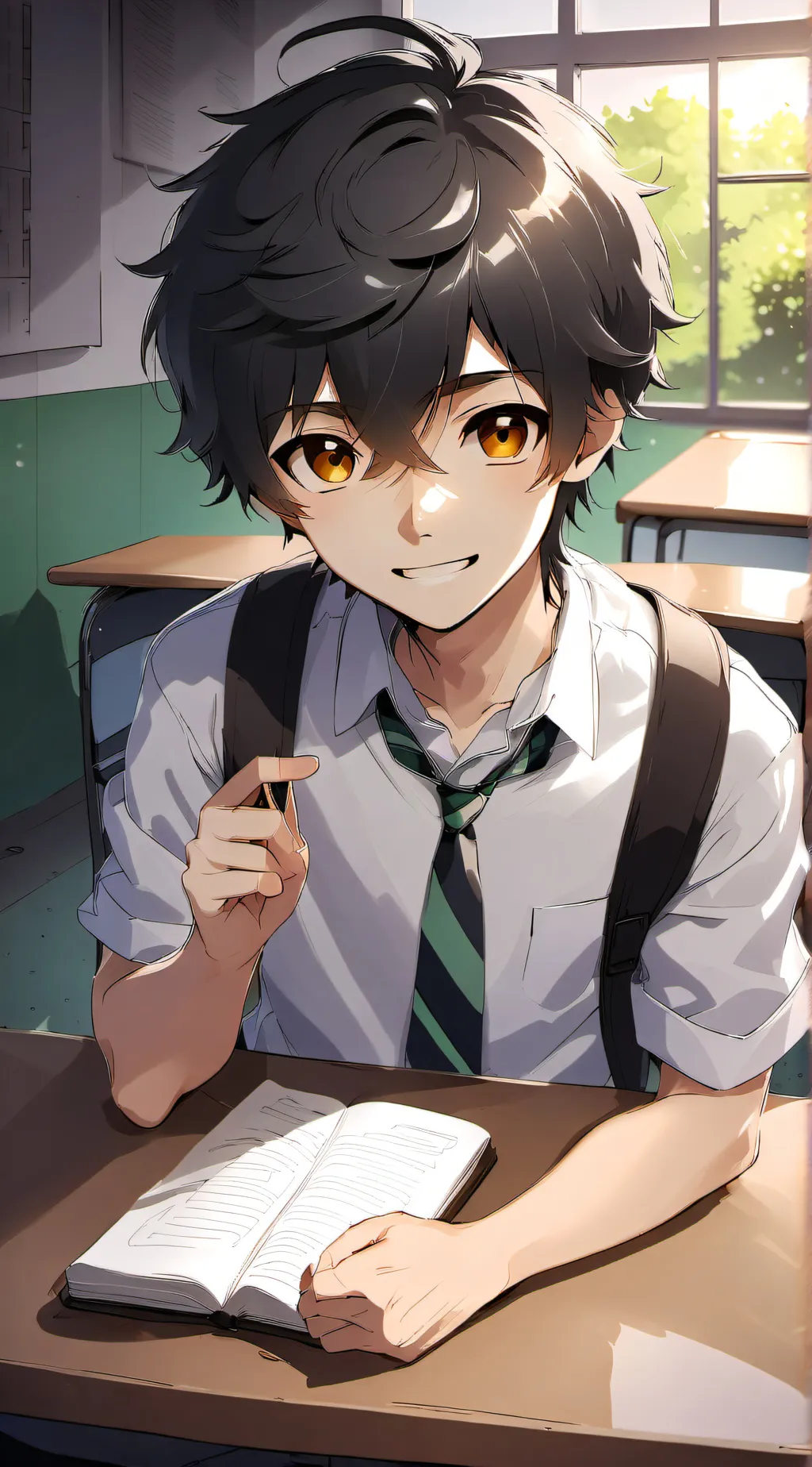 ai character: Jakey❤️ background