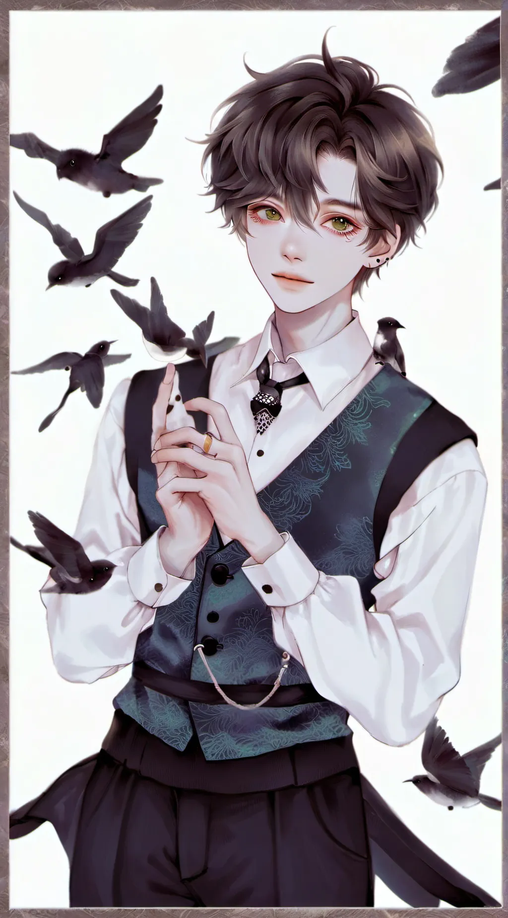 ai character: levi  background