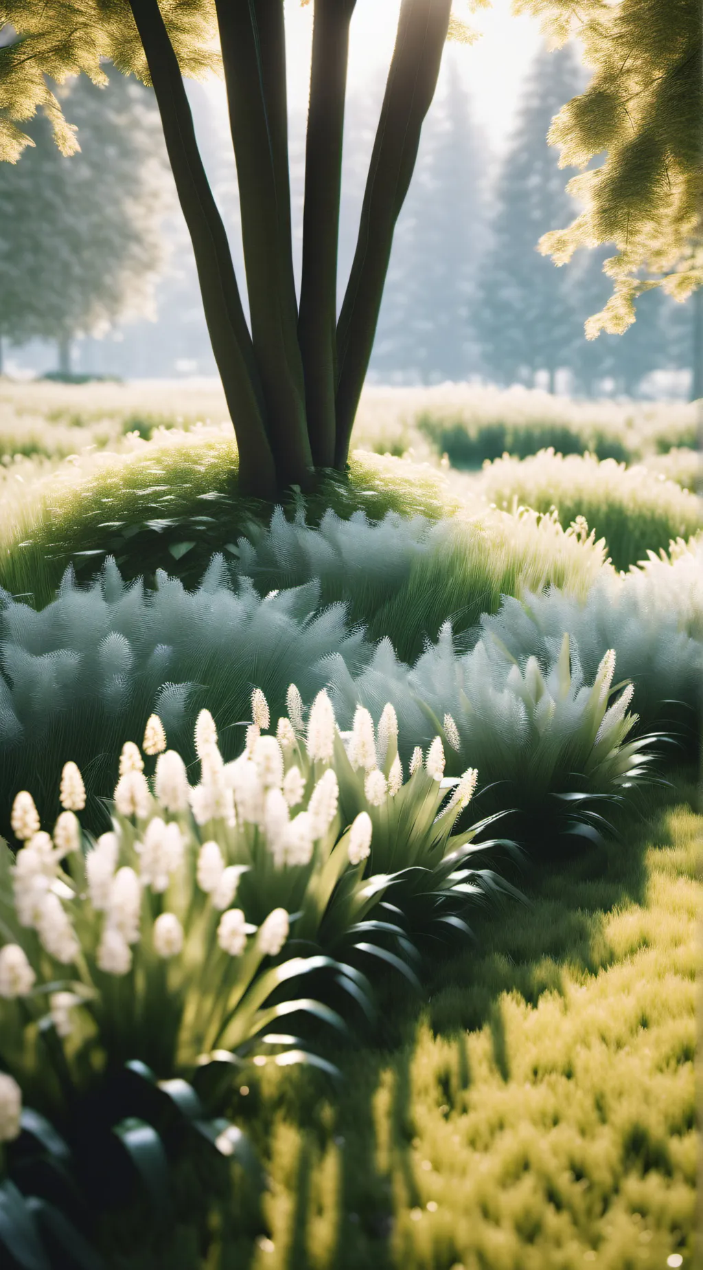 ai character: grass. background