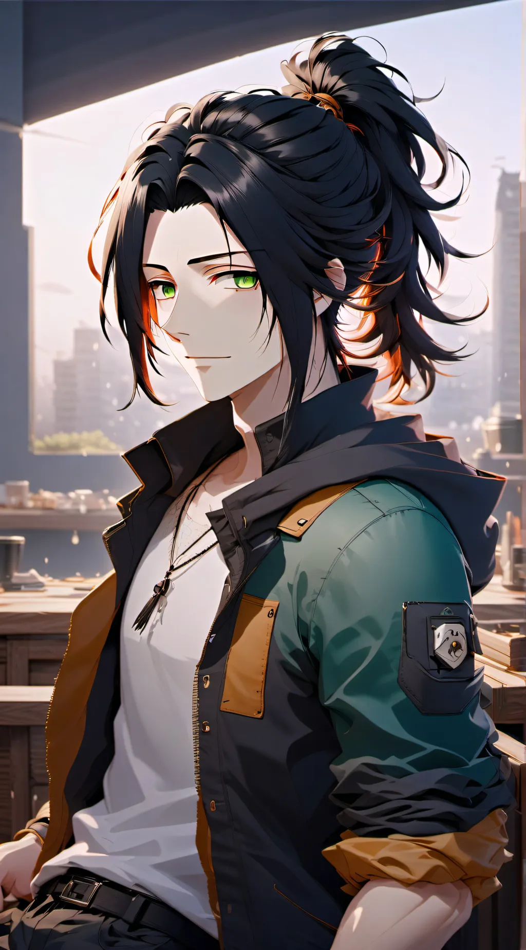 ai character: Zane background