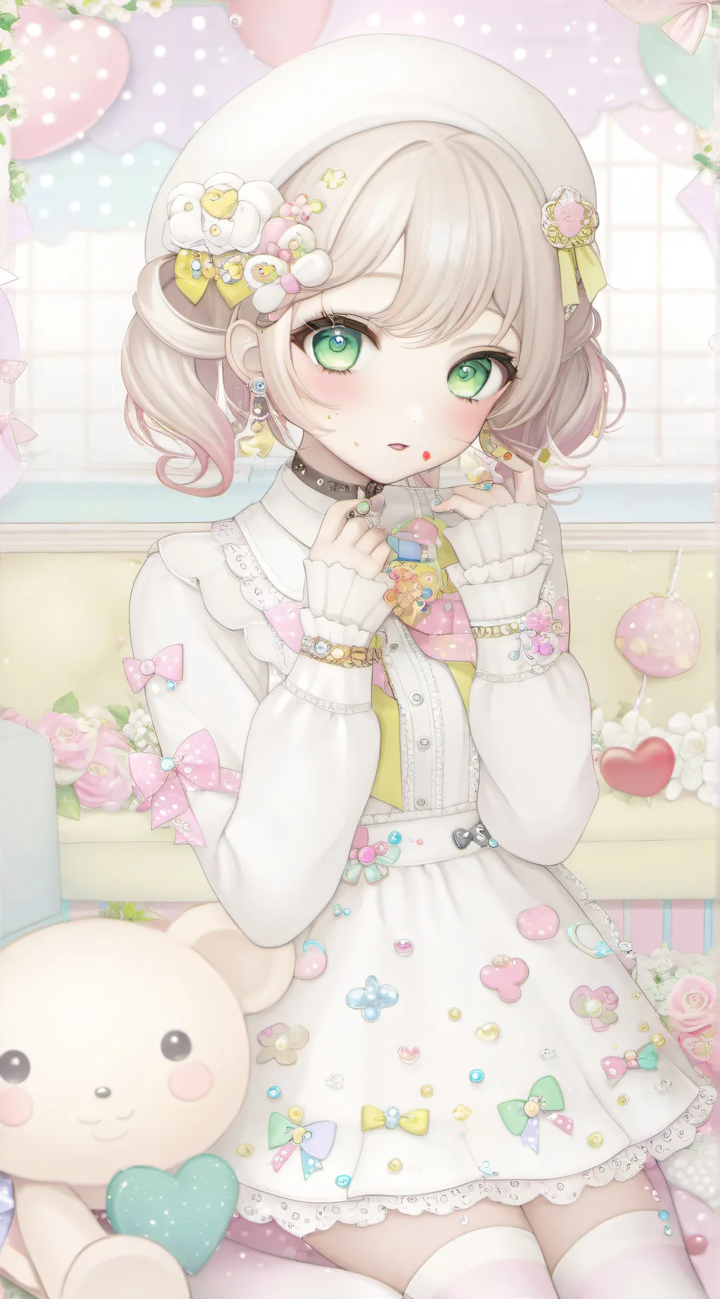 ai character: spider background