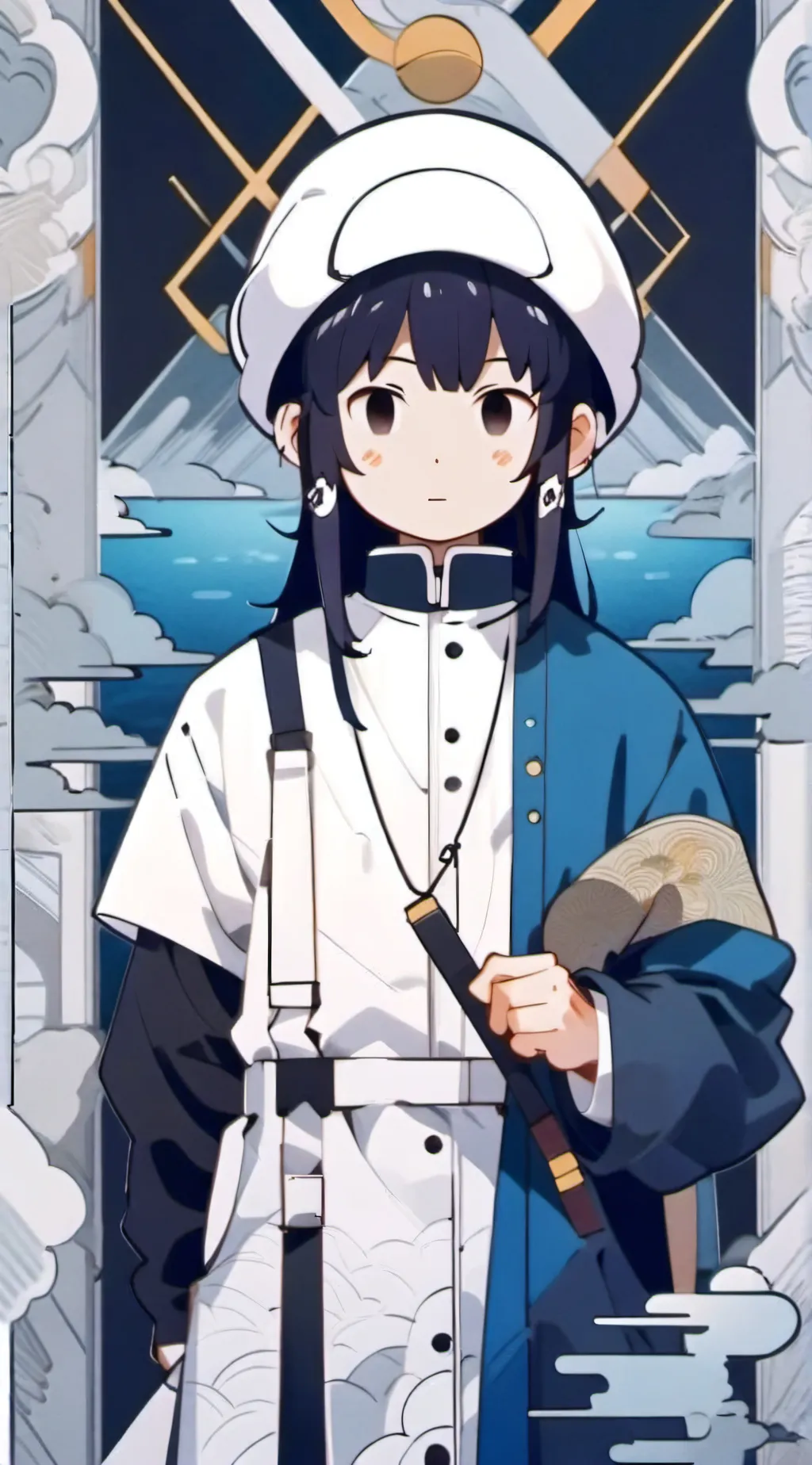 ai character: Muichiro like obin background