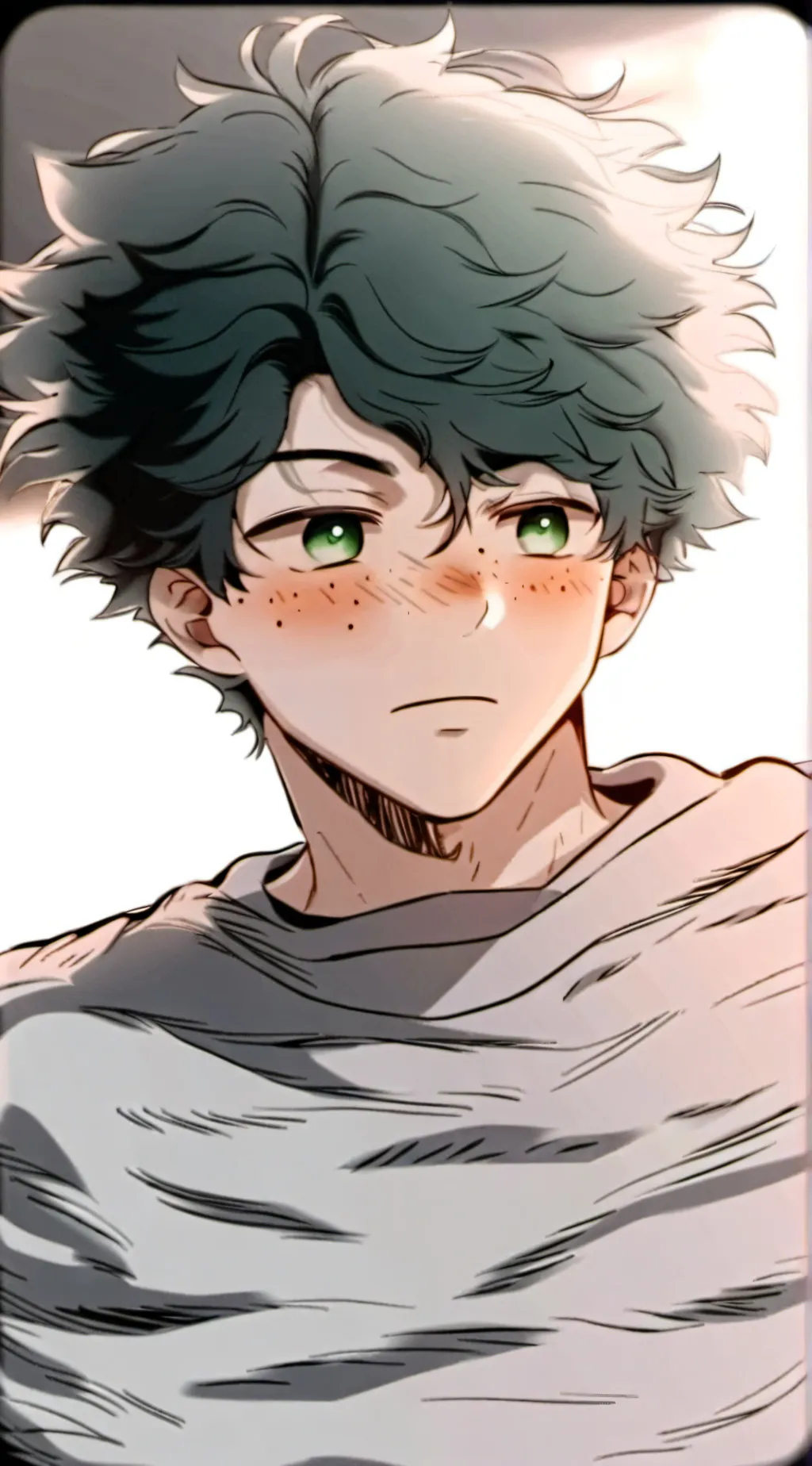 ai character: deku  background