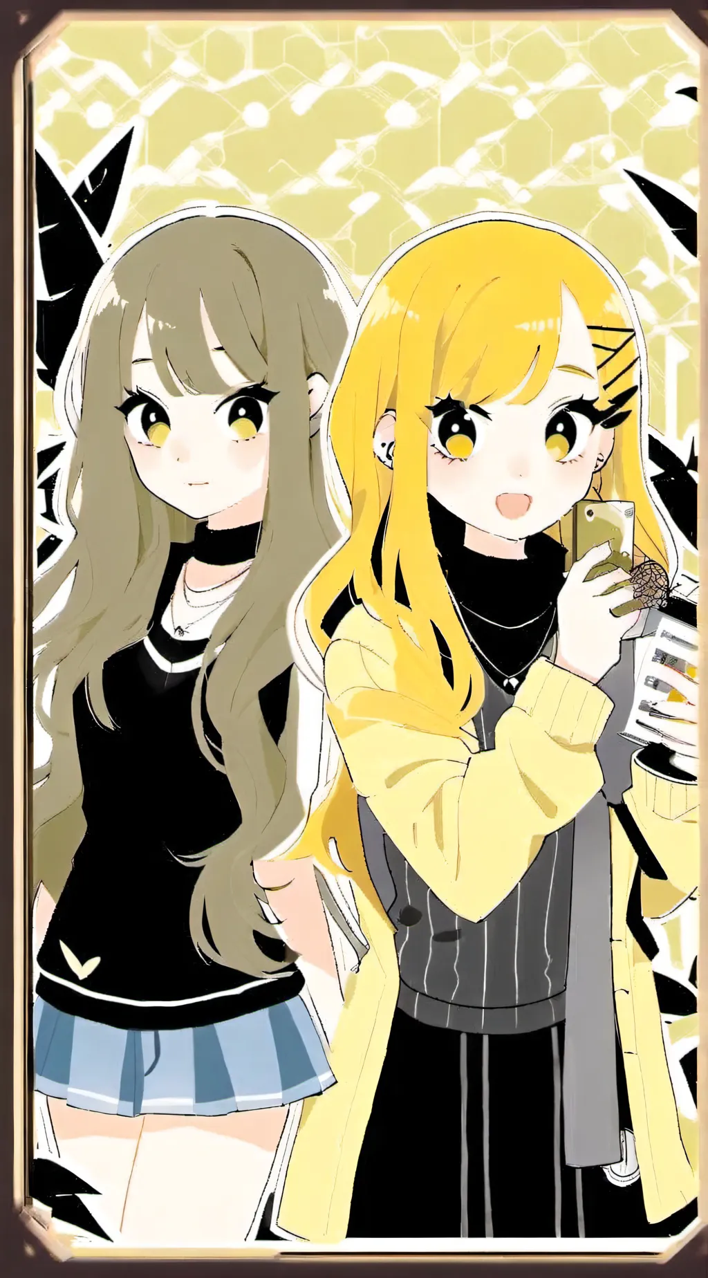 ai character: Mean girl background