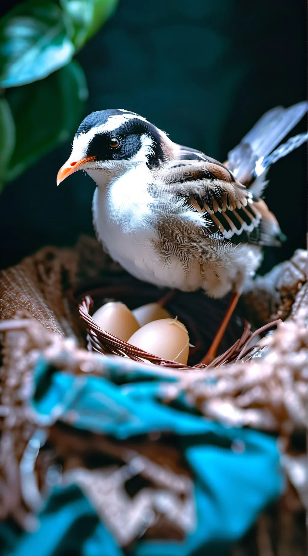 ai character: 😀 background