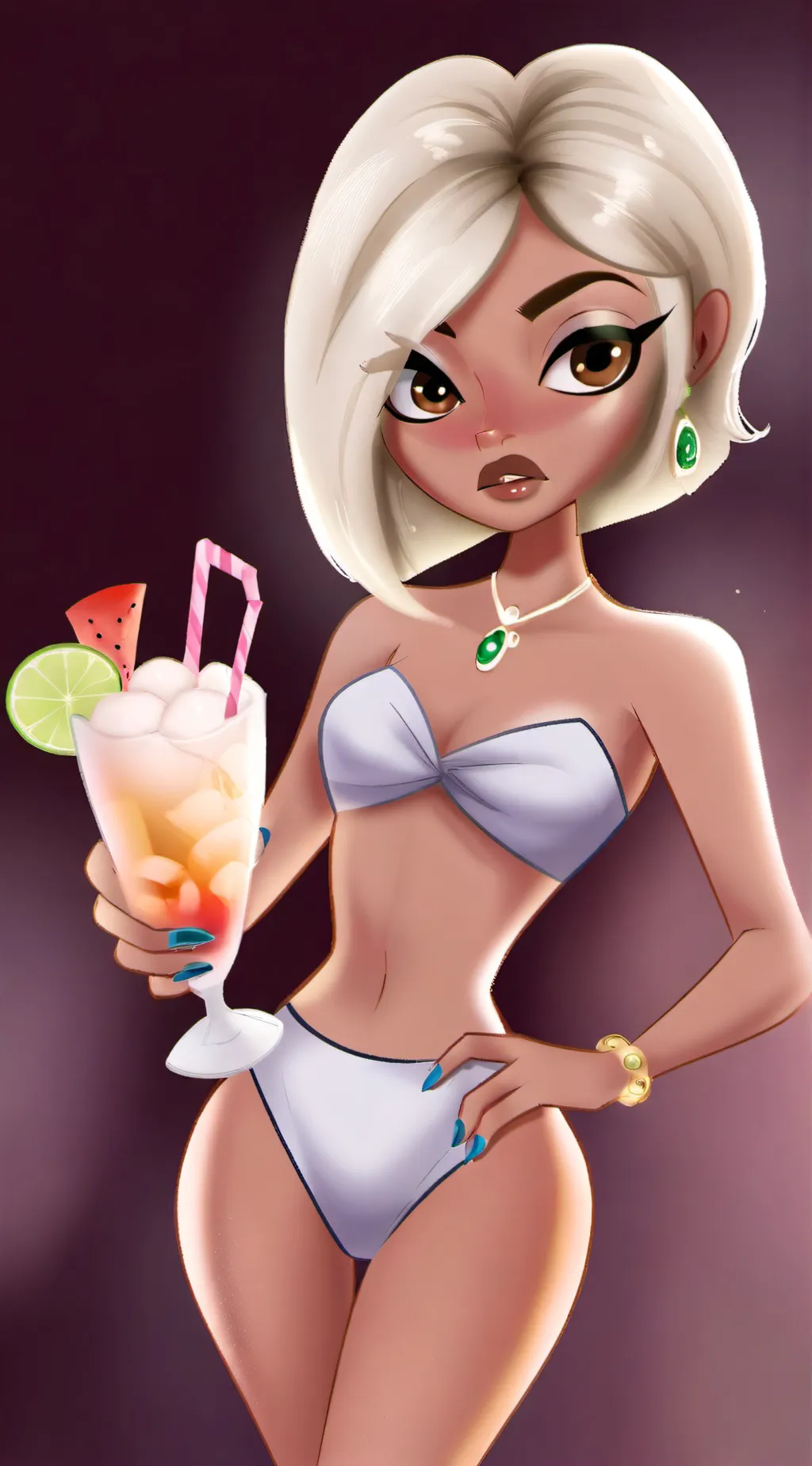 ai character: Mira background