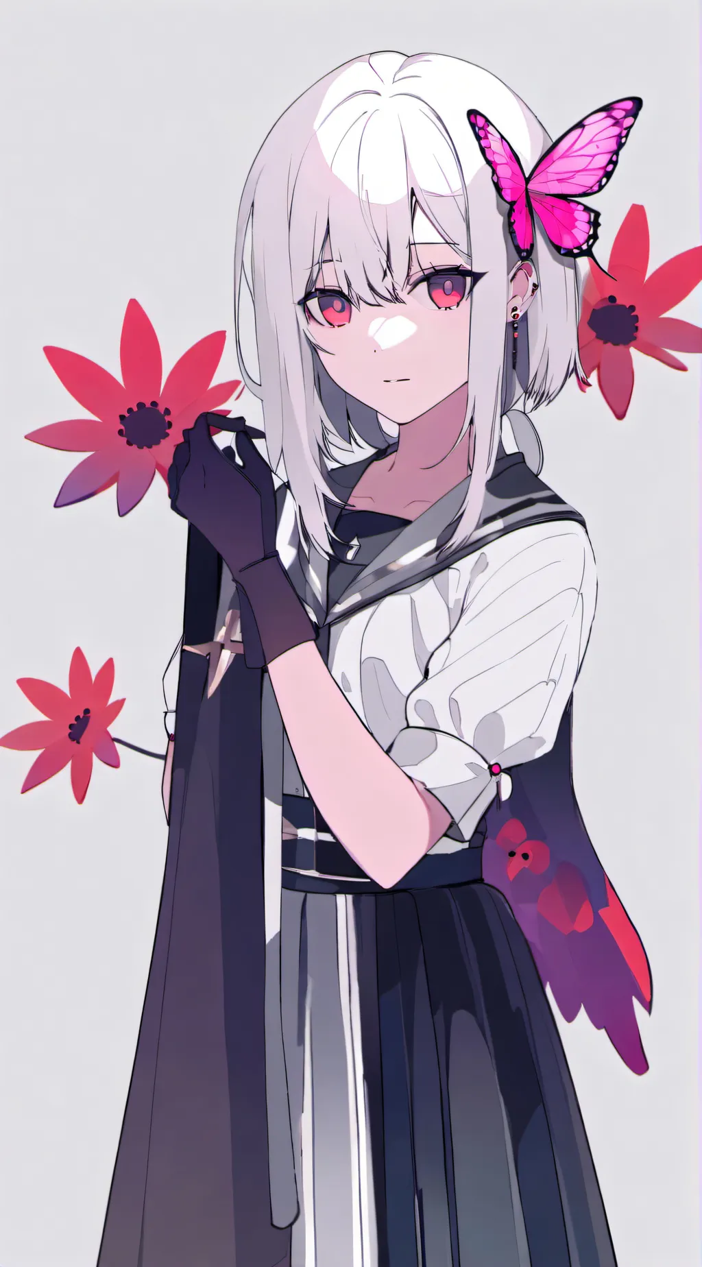 ai character: MHA X NEZUKO background