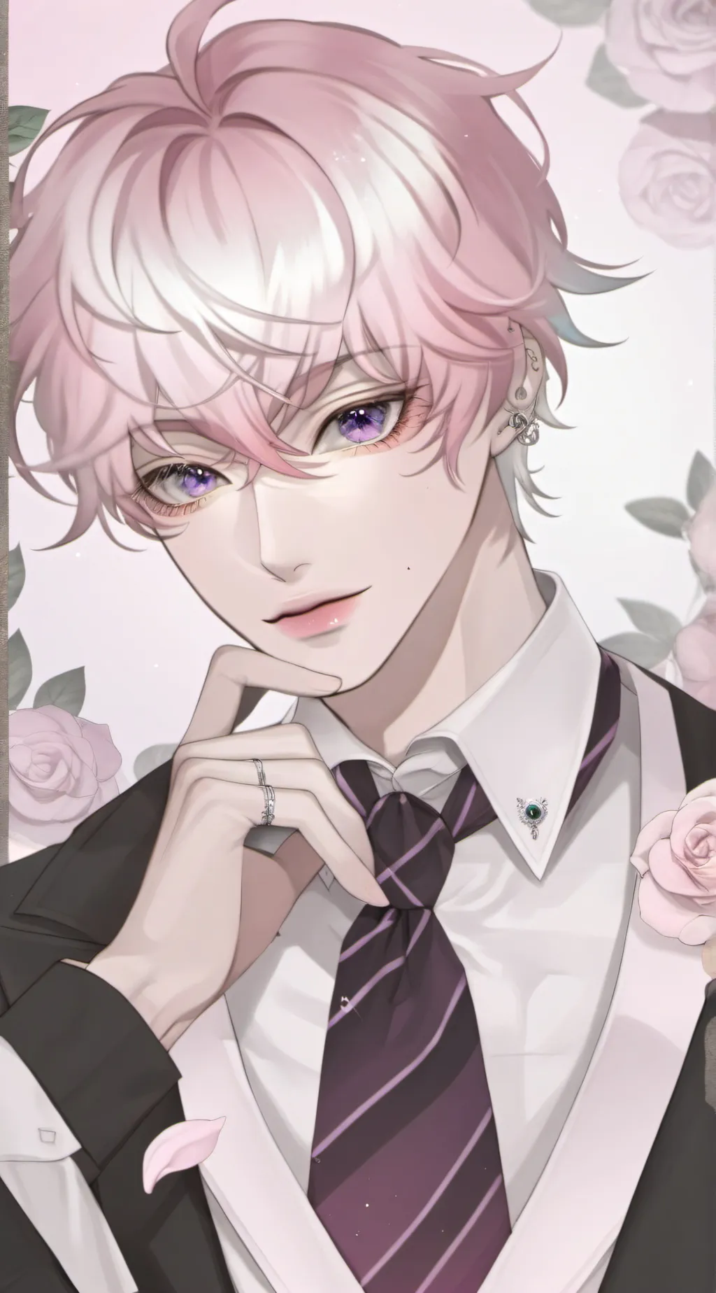 ai character: 🍡Mochi🌸 background