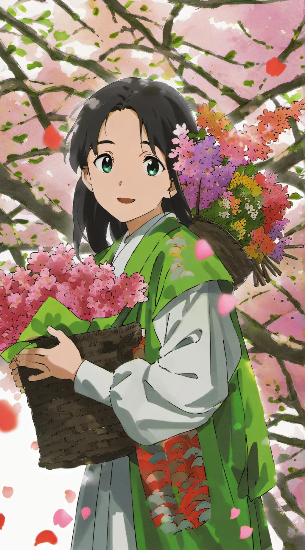 ai character: 🌈dandys world🌺 background