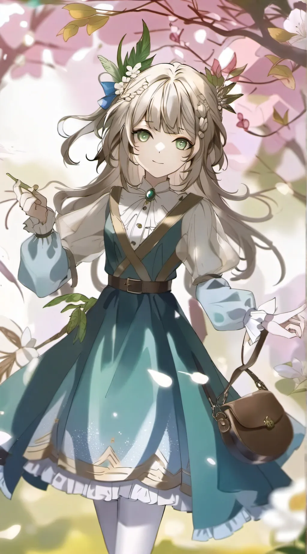 ai character: Mha tiny background