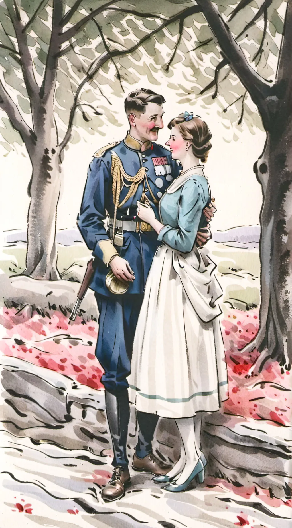 ai character: WWI background