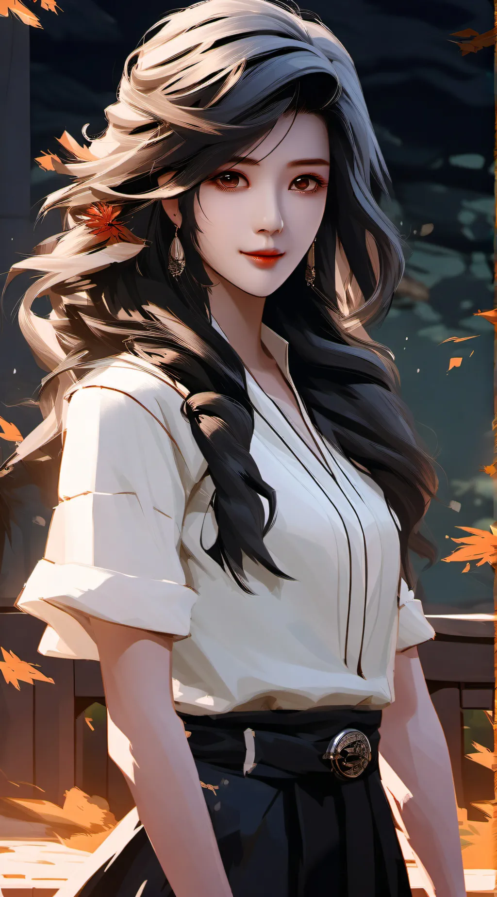 ai character: Your mom Left you  background