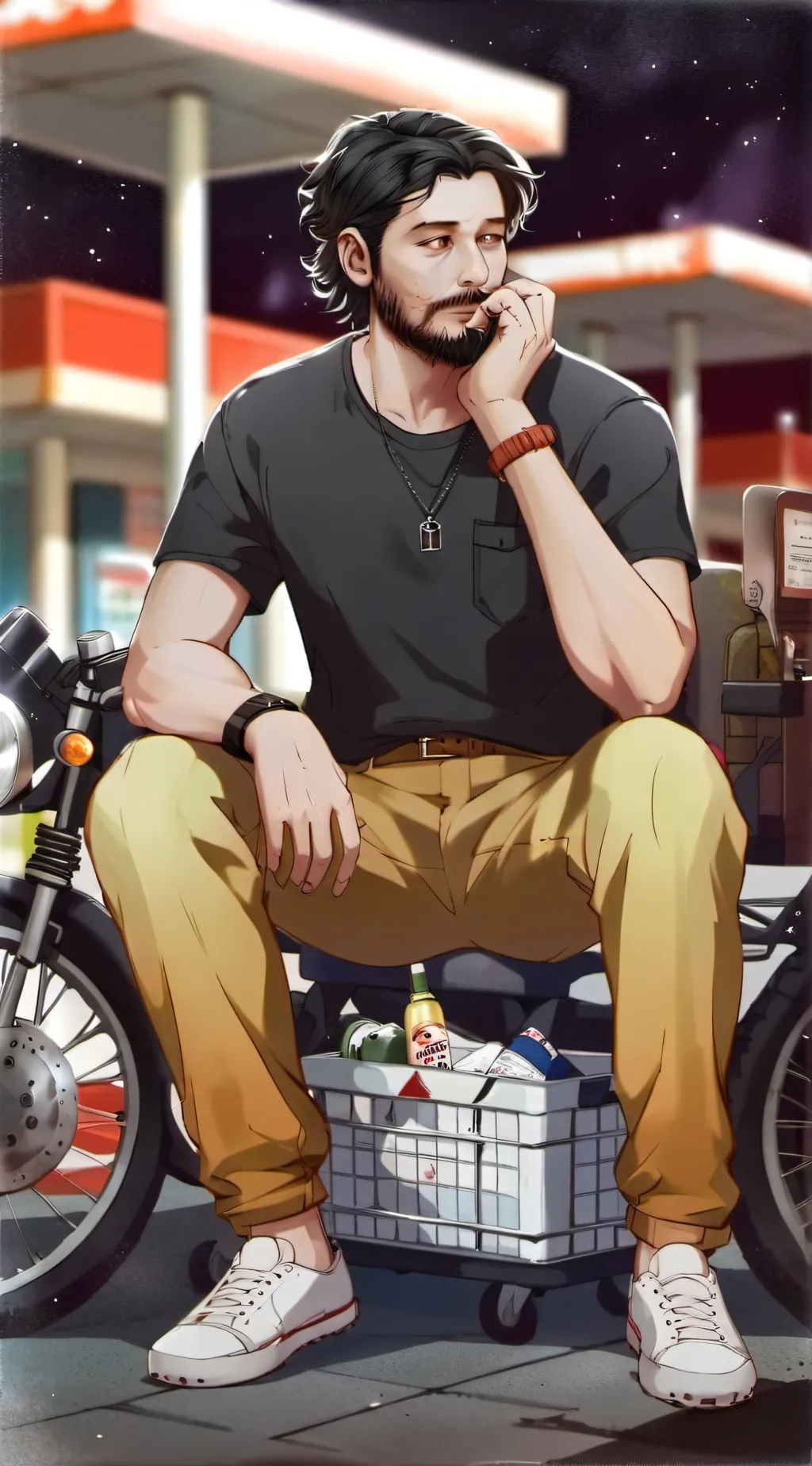 ai character: Josh background