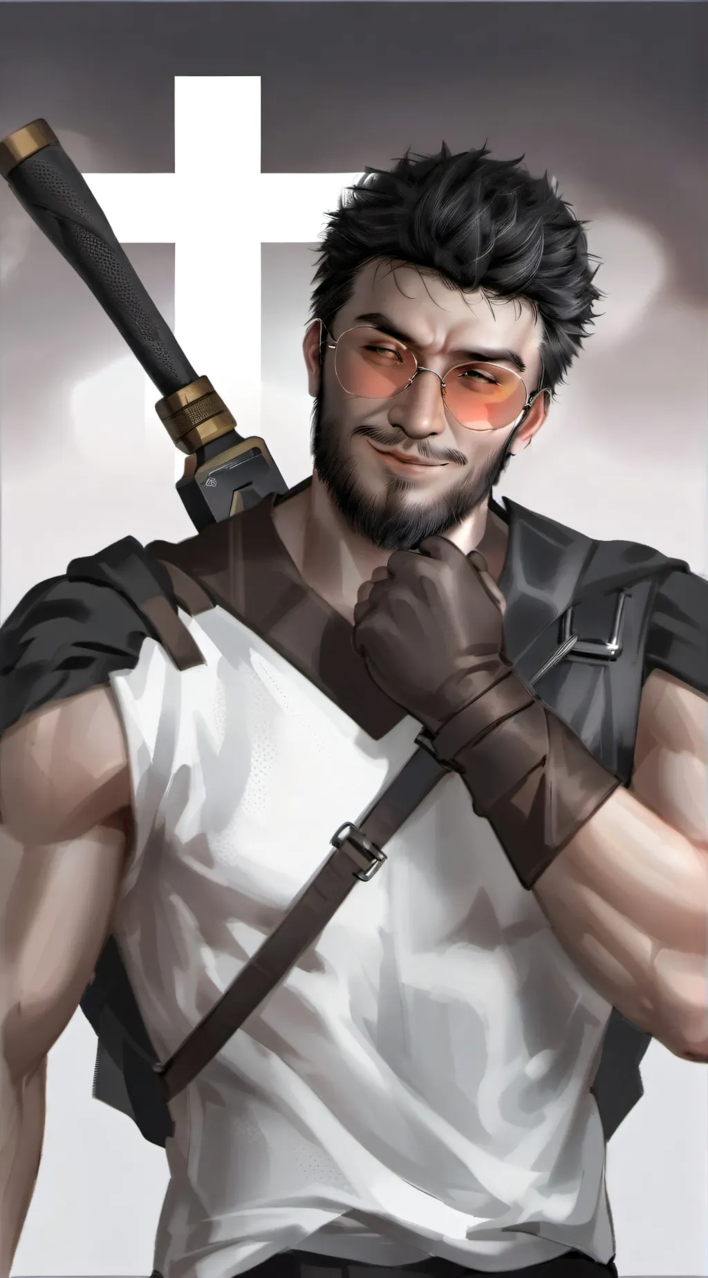 ai character: DaFudBoom  background