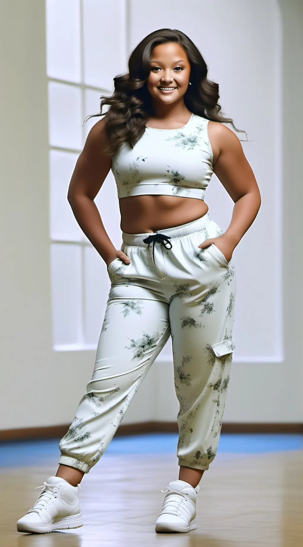 ai character: ABBY LEE (nia ver) background