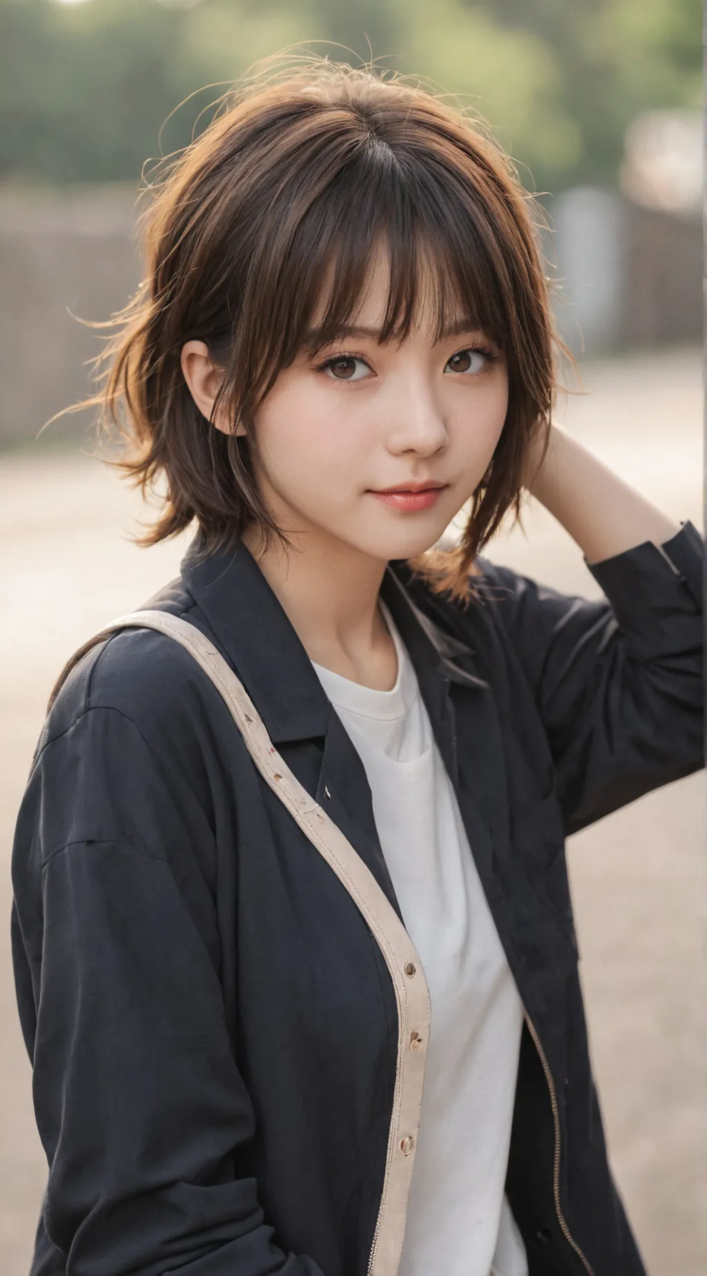 ai character: luna background