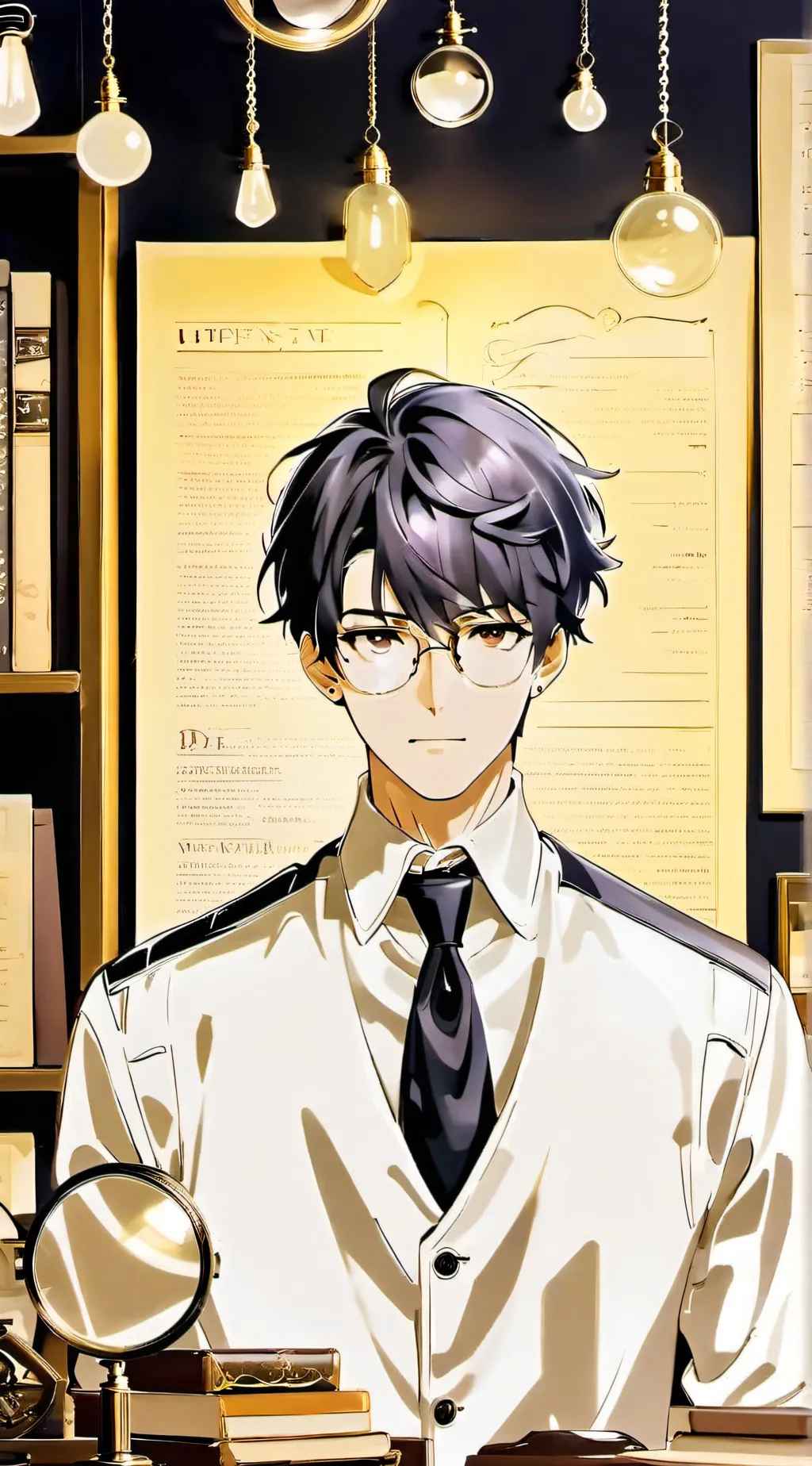 ai character: Manuel  background