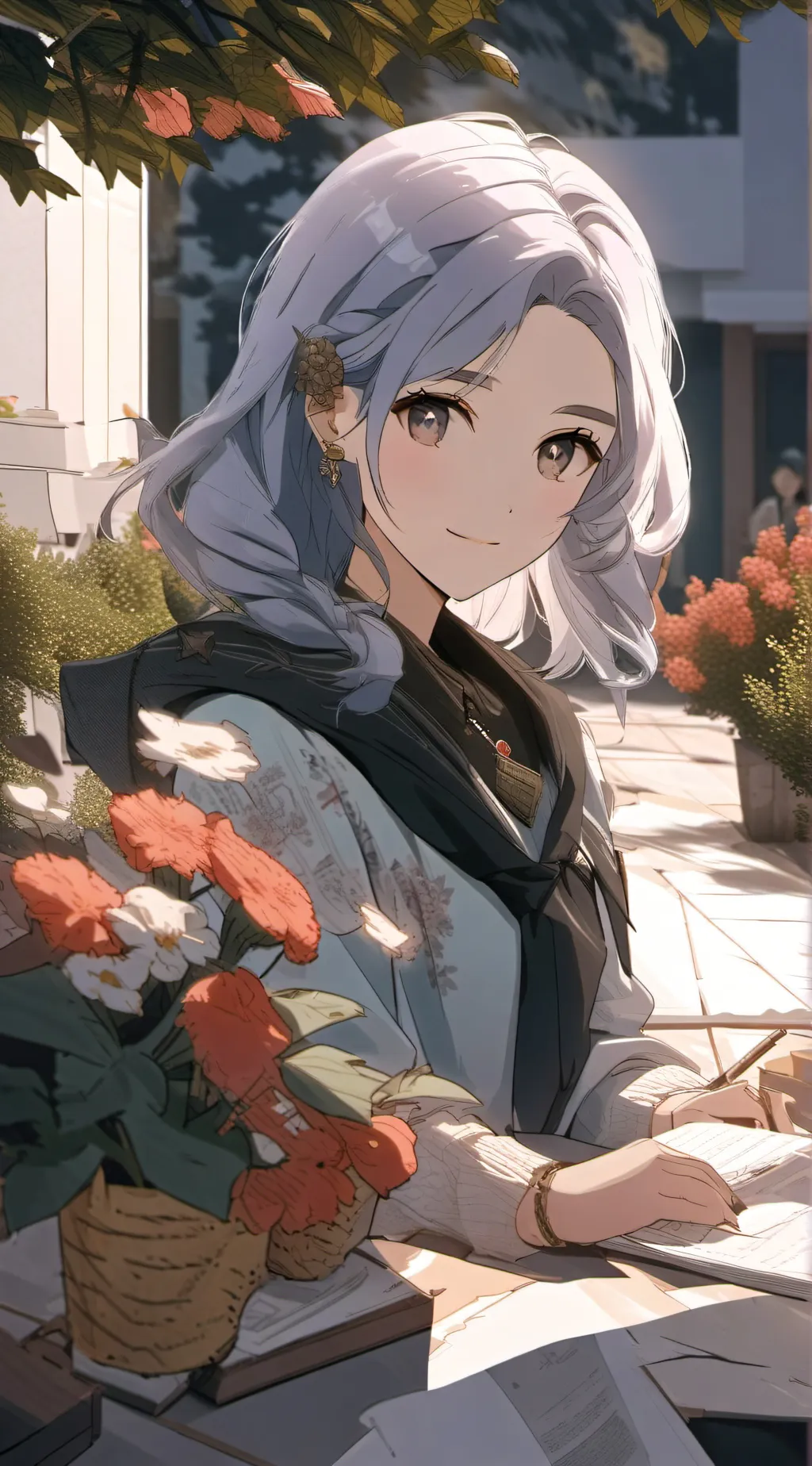 ai character: noah background