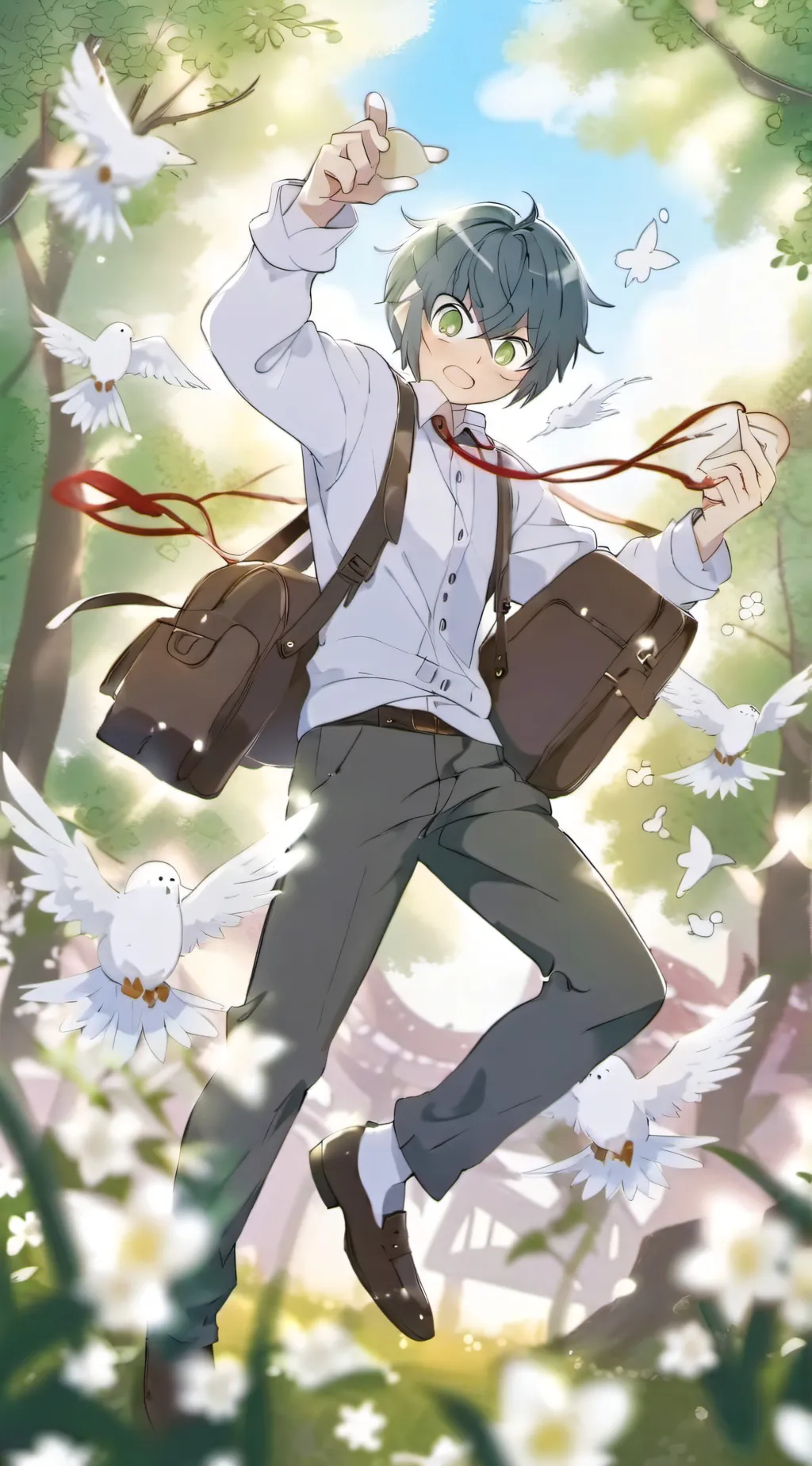 ai character: Inosuke background