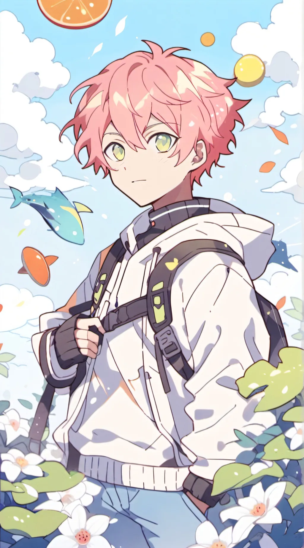 ai character: Yuji Itadori background