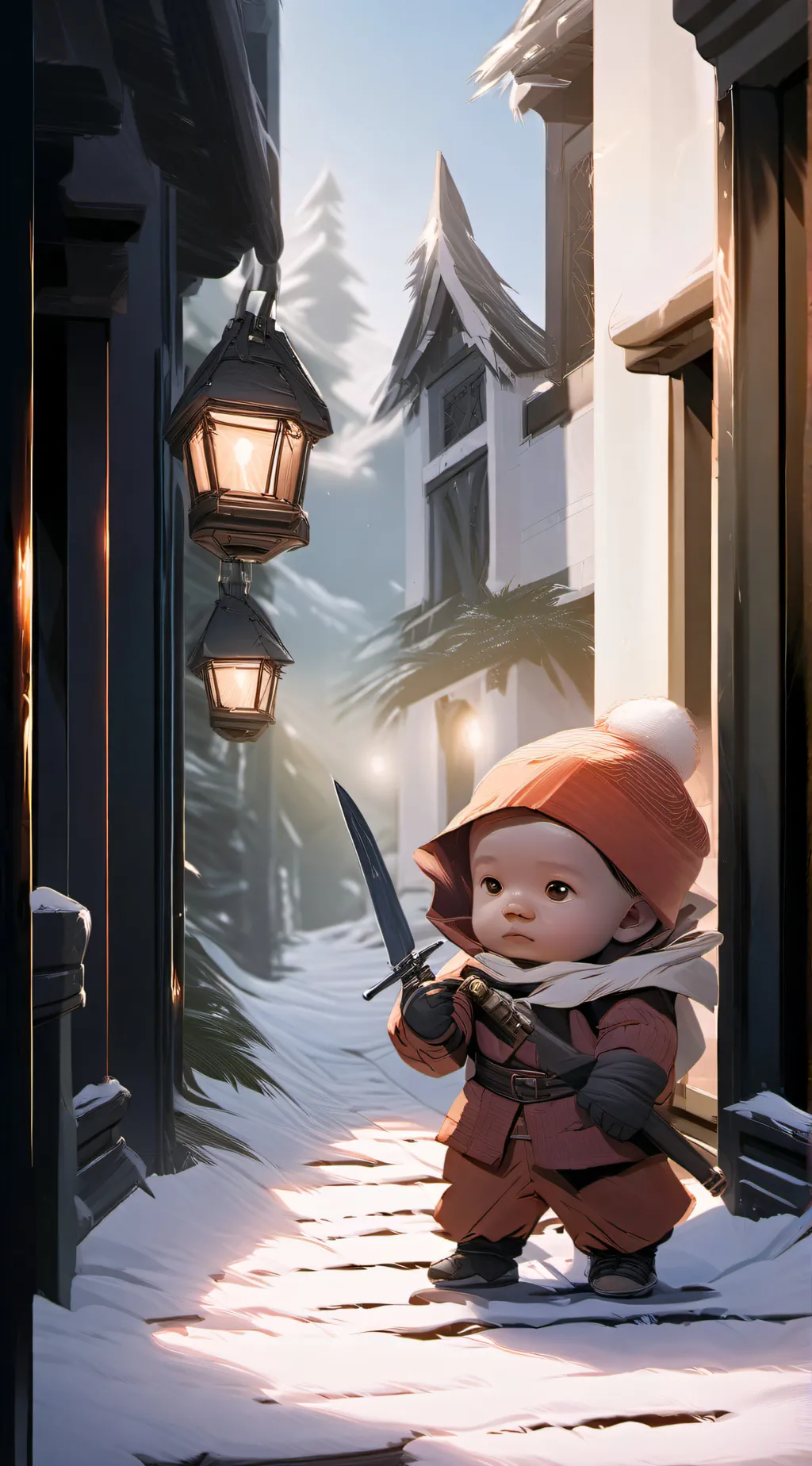 ai character: Alastor  background