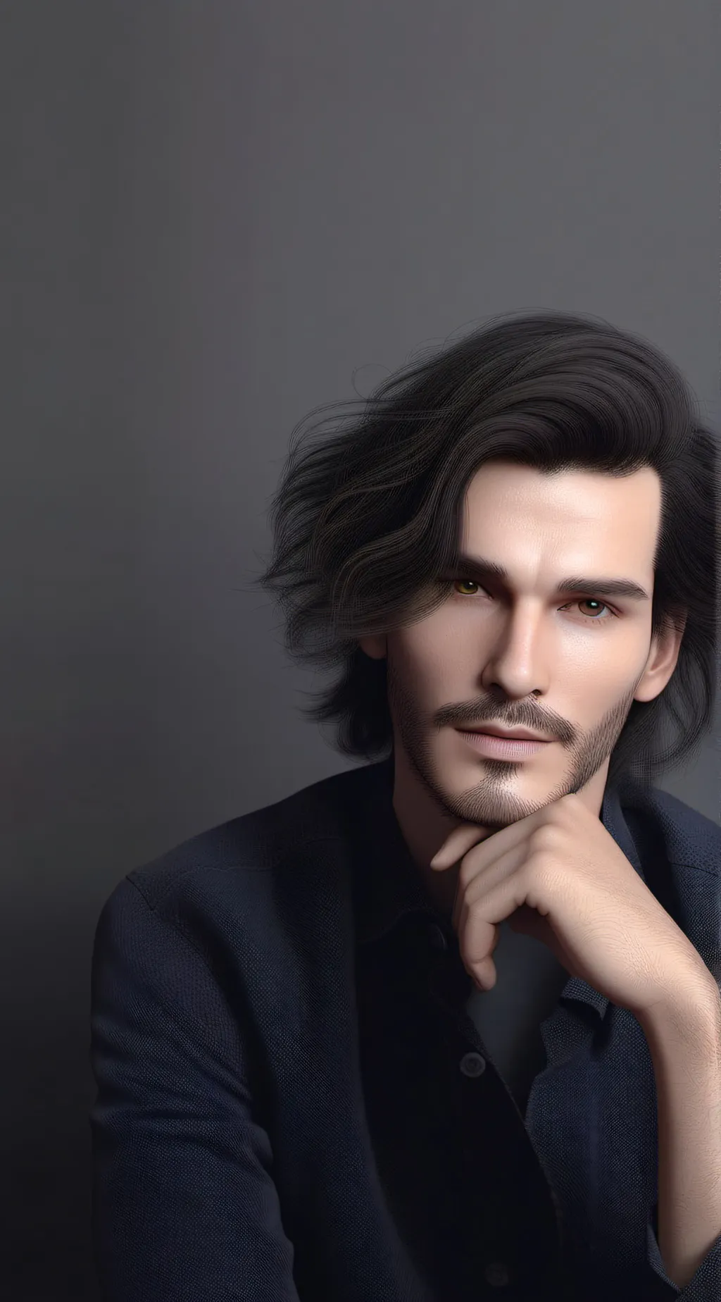 ai character: Jonathan  background