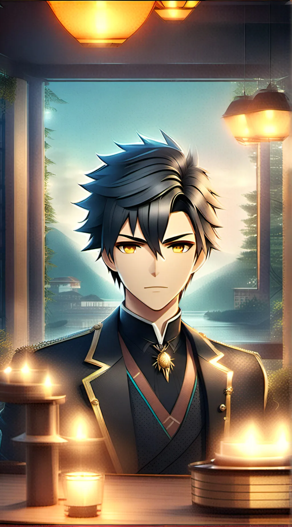 ai character: yoko background