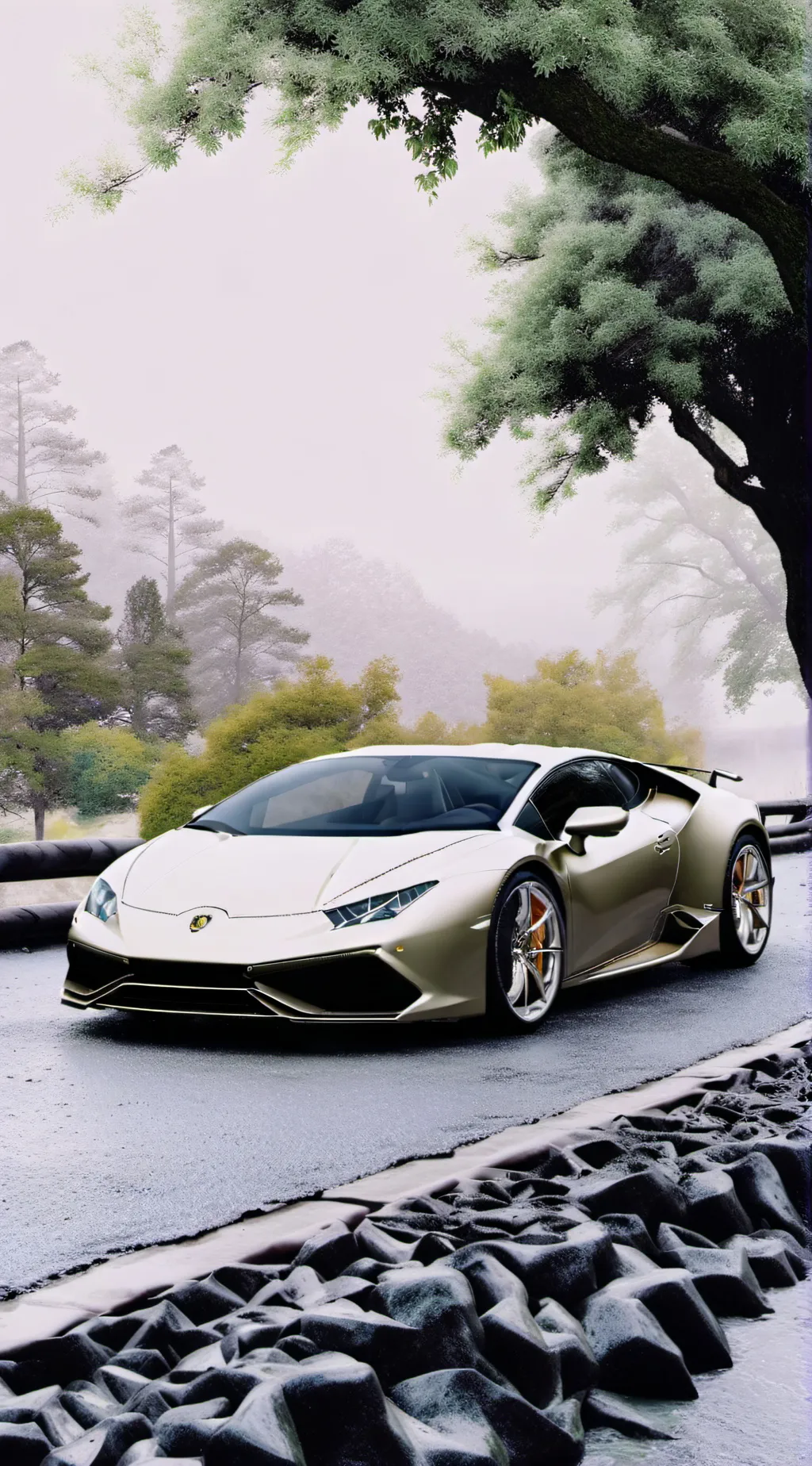 ai character: Your Lamborghini 🤑 background