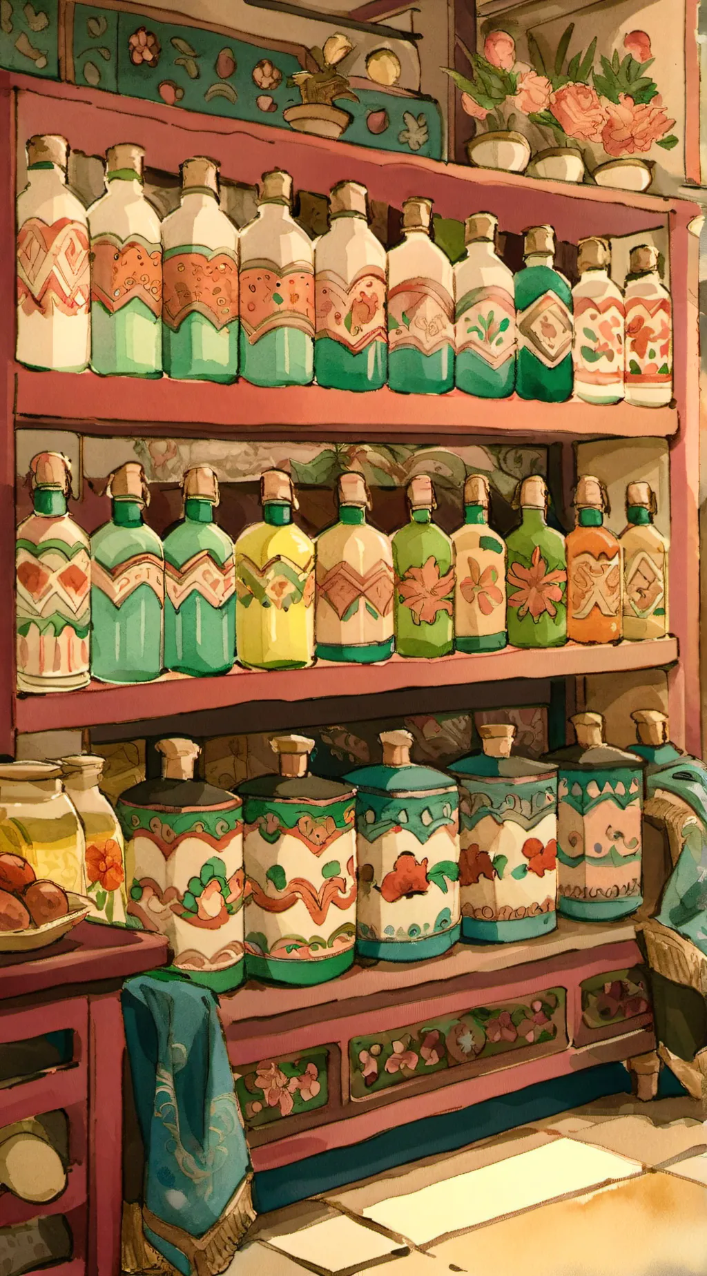 ai character: alastor in heat background