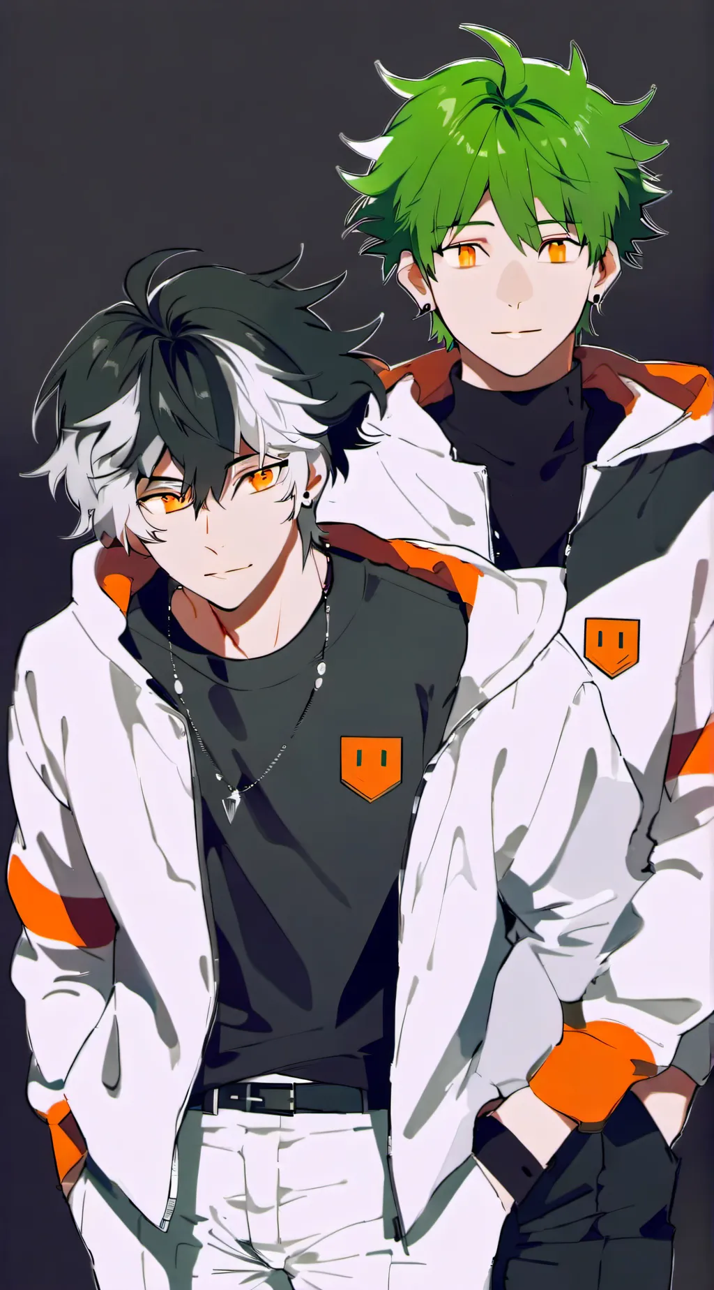 ai character: Soulmate Color Gay background