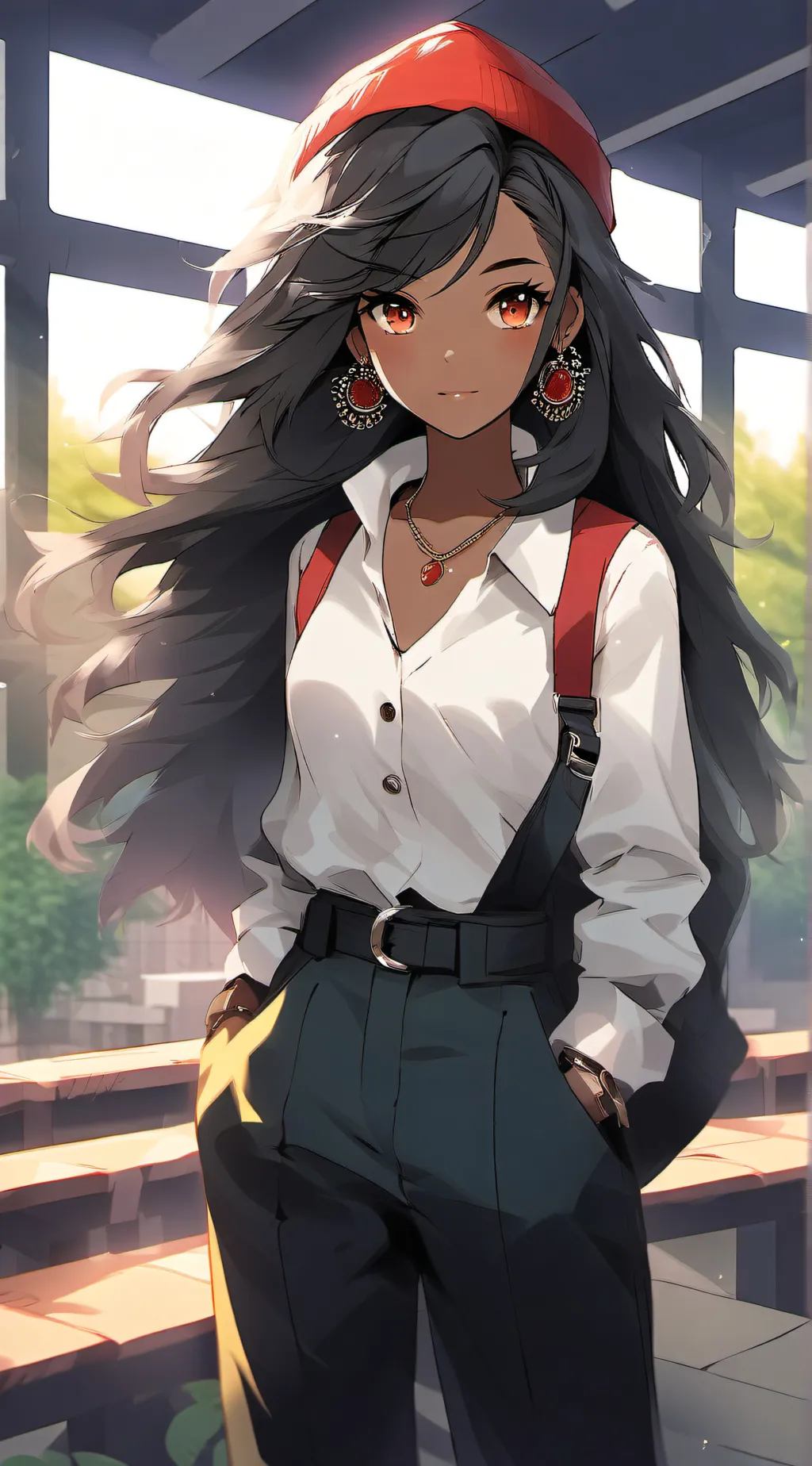 ai character: Keisha  background