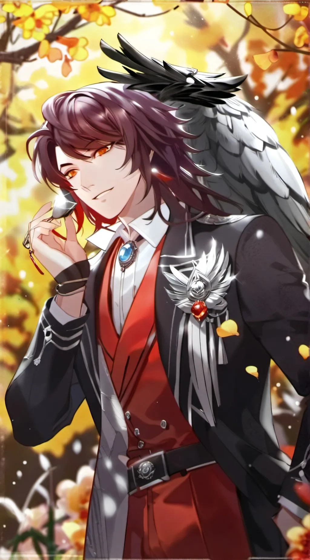 ai character: Alexander  background