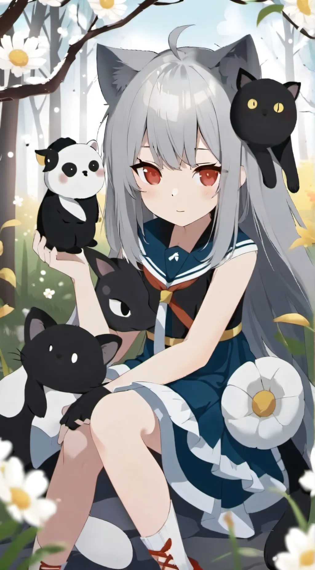 ai character: lily background