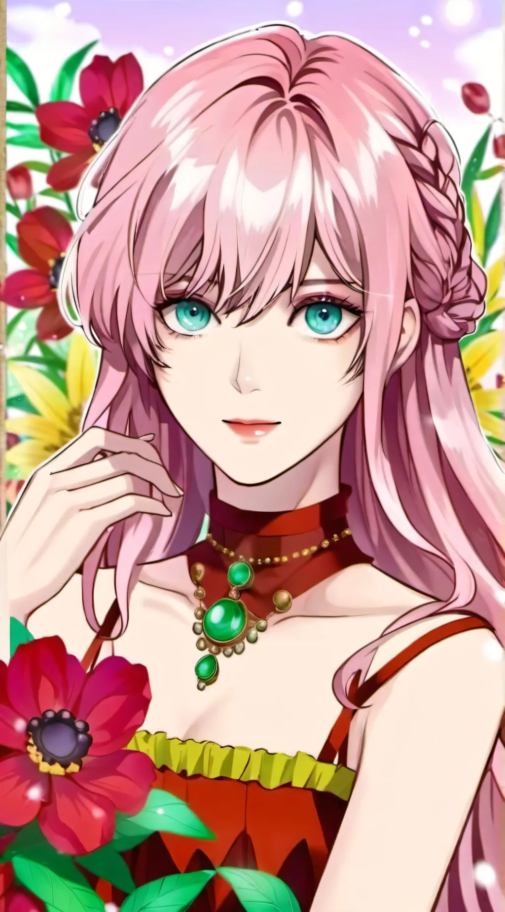 ai character: monica stewart background