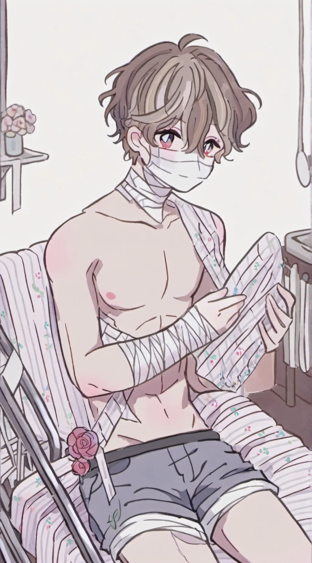 ai character: Aaron background