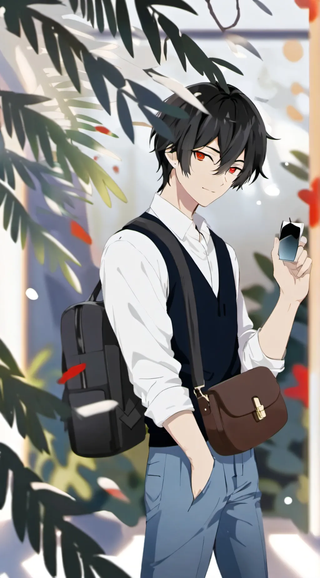 ai character: kevin🫥 background