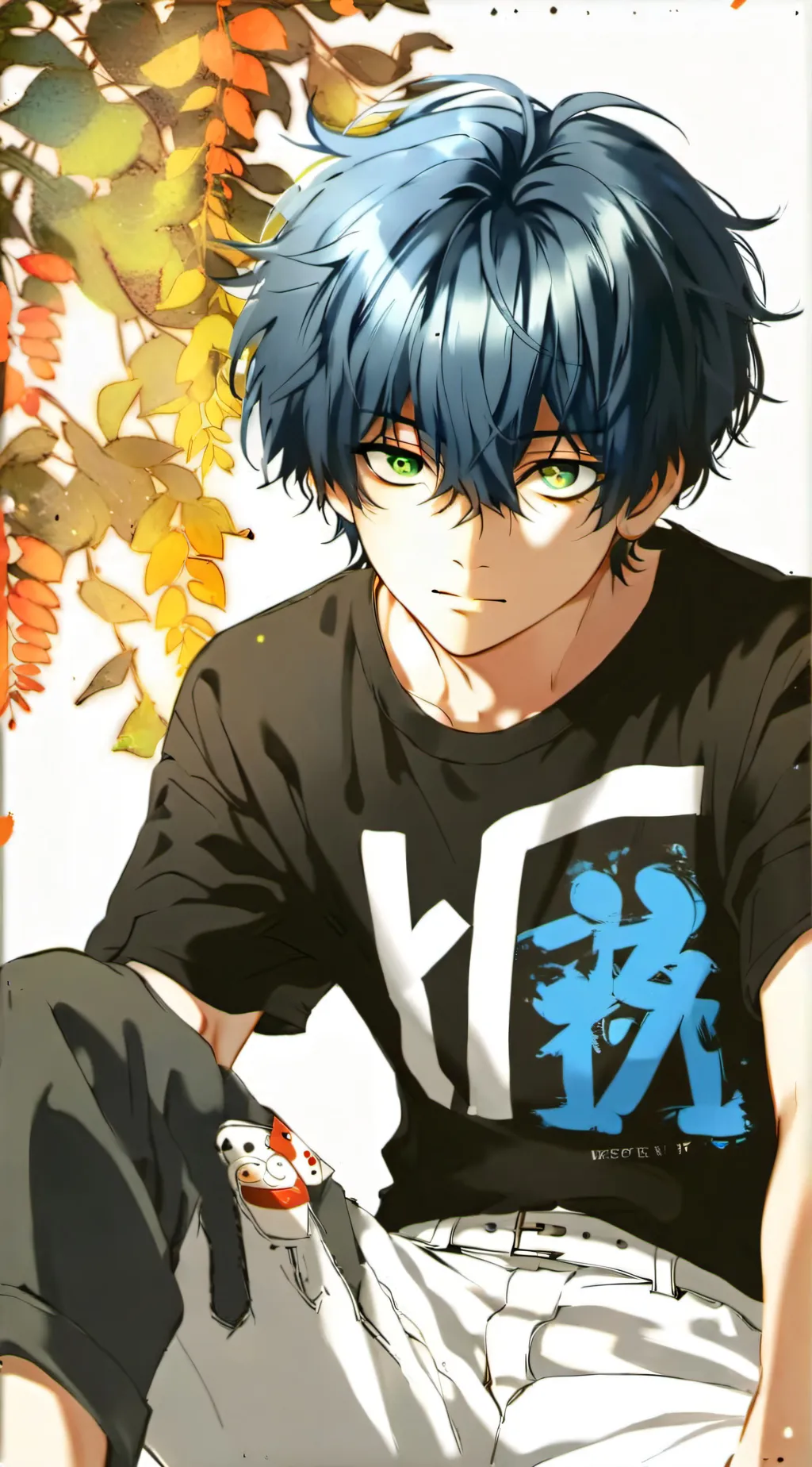 ai character: 🩸LEON🩸 background