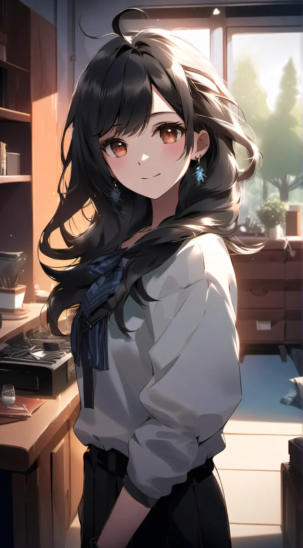 ai character: roommate background