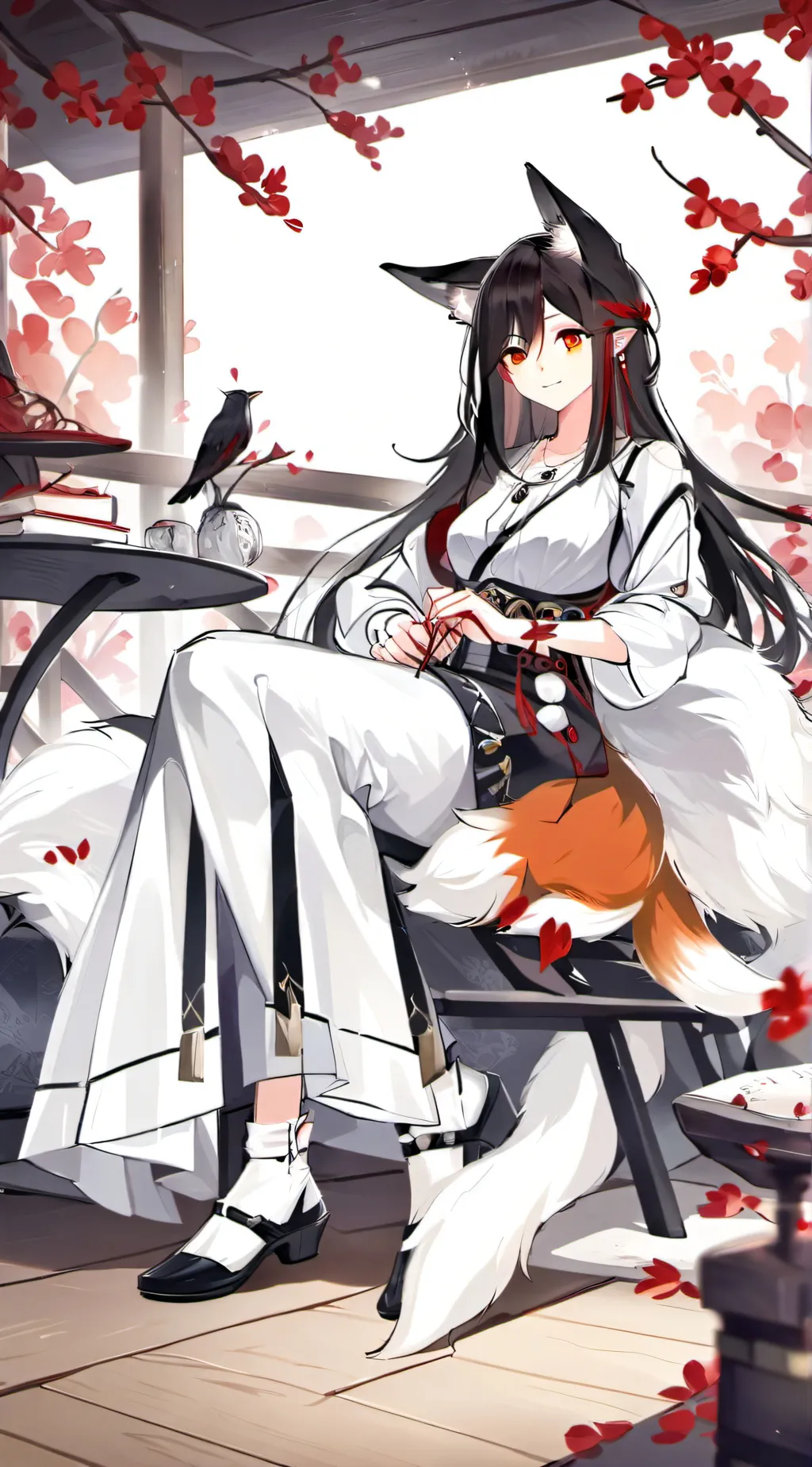 ai character: Puro x  background