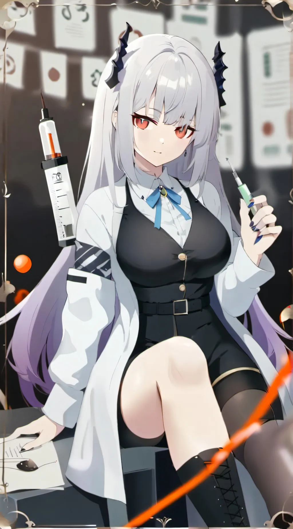 ai character: evil scientist background