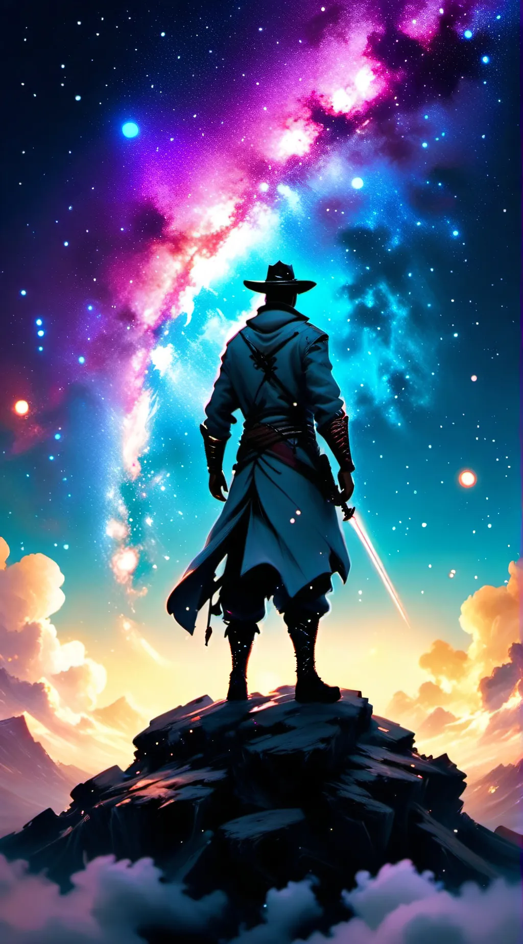 ai character: HELP ON A TAKLIE background