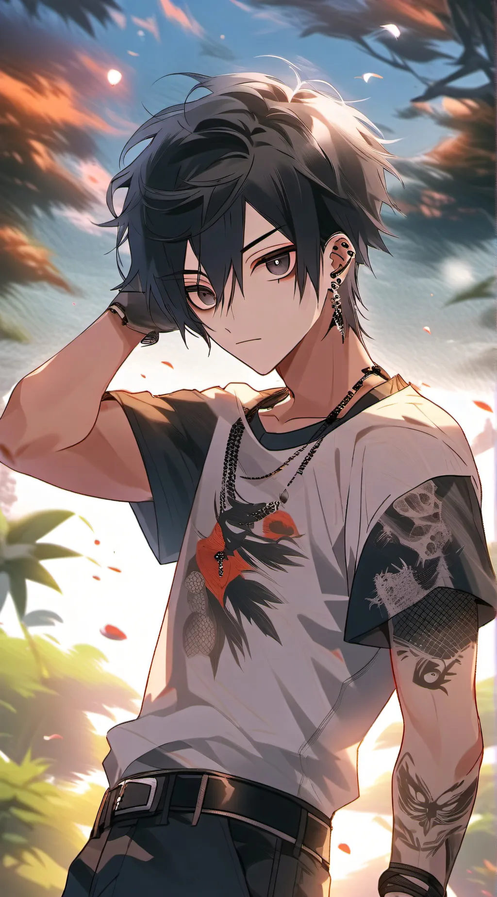 ai character: Chris background