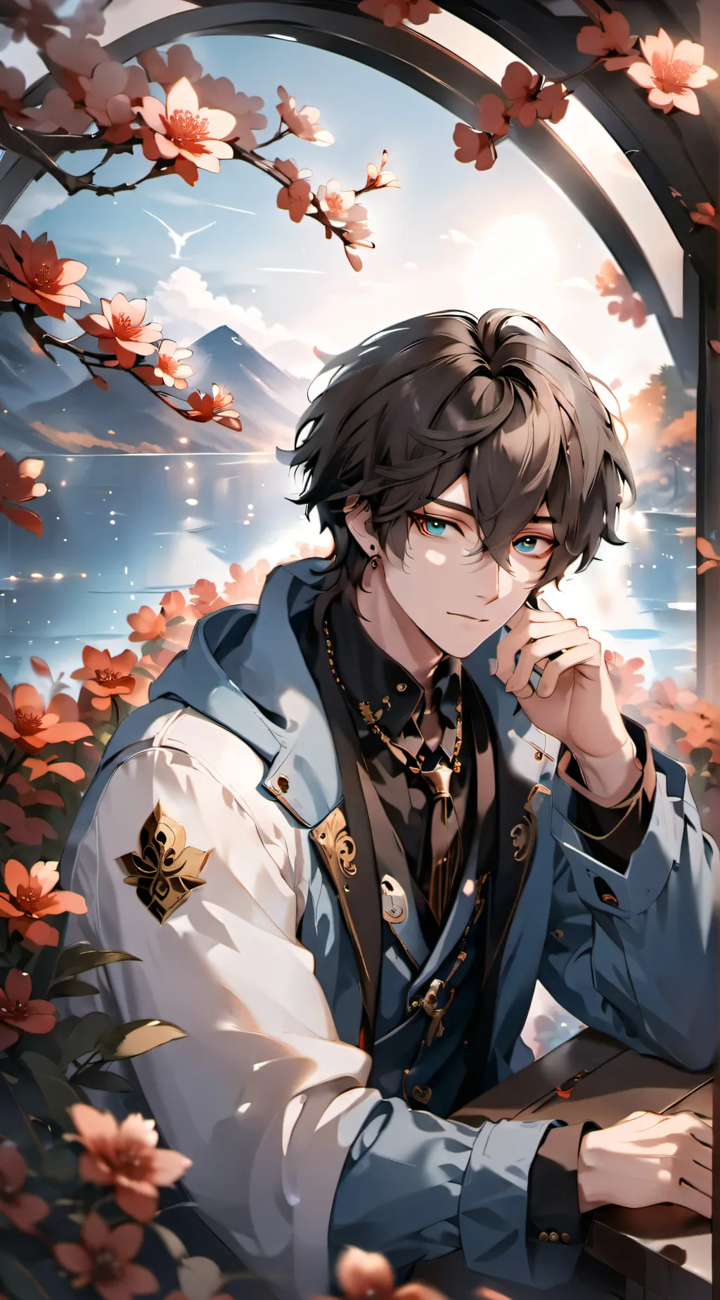 ai character: Liam background